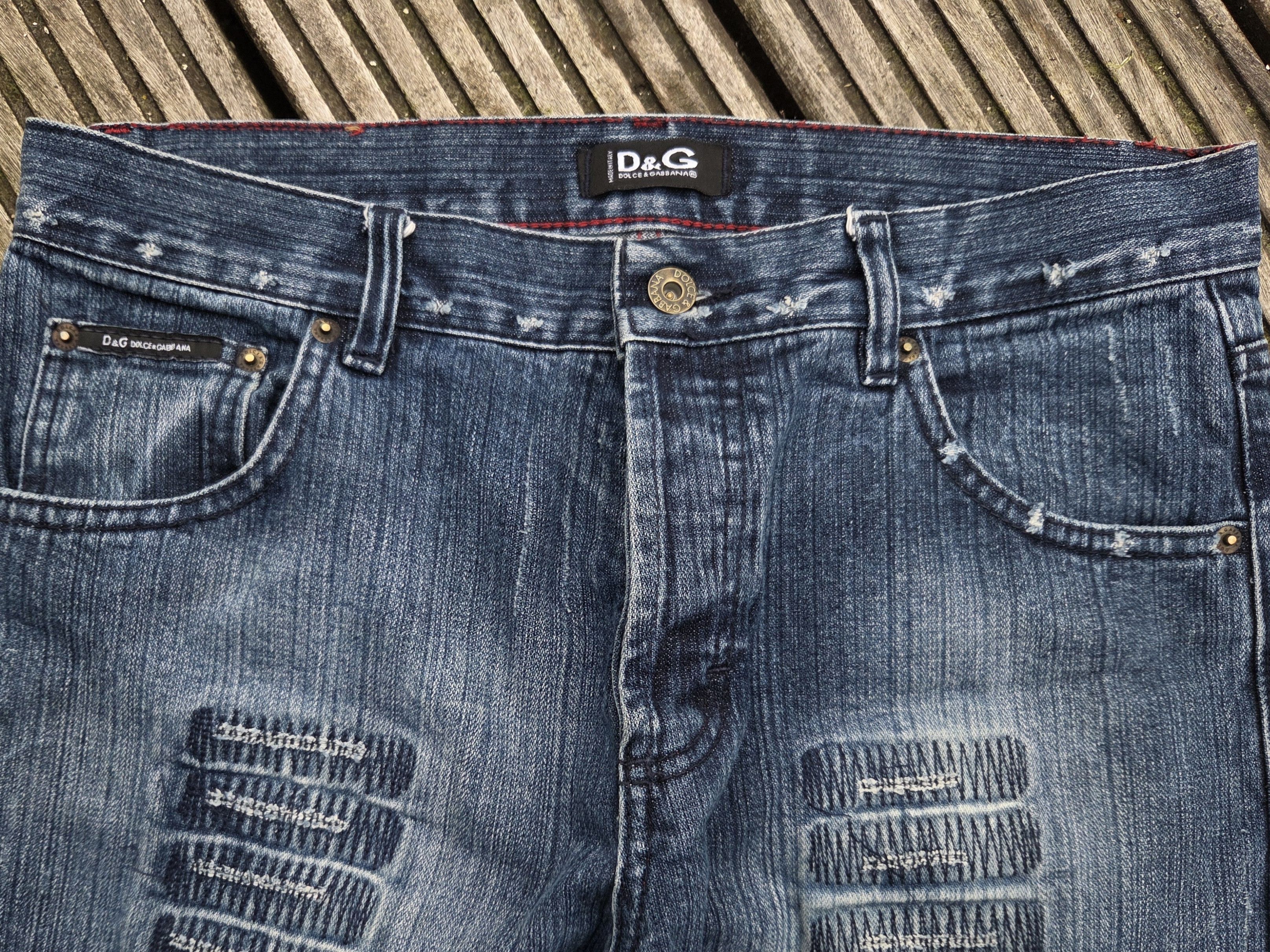 Dolce & Gabbana Dolce & Gabbana distressed denim jeans Size US 32 / EU 48 - 2 Thumbnail