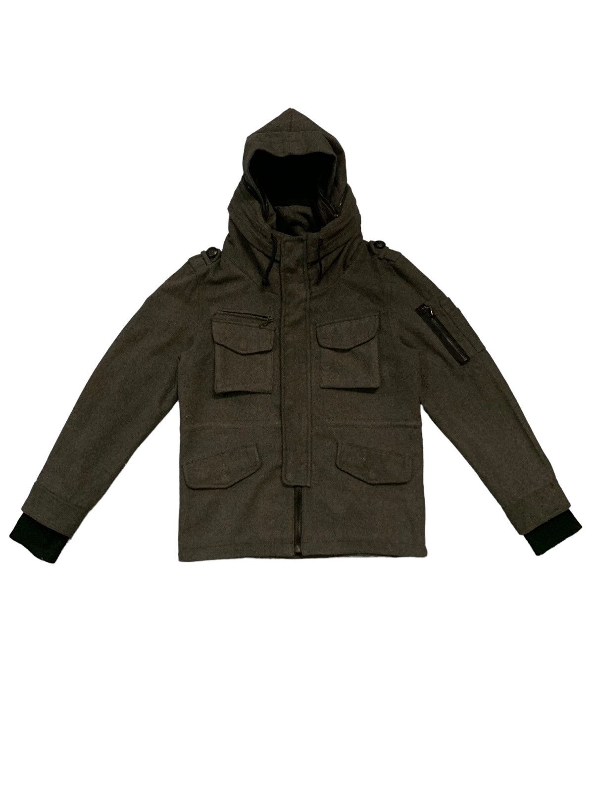If Six Was Nine × Le Grande Bleu (L.G.B.) × Seditionaries In The Attic Homme Multipocket Punk Jacket Size US M / EU 48-50 / 2 - 1 Thumbnail