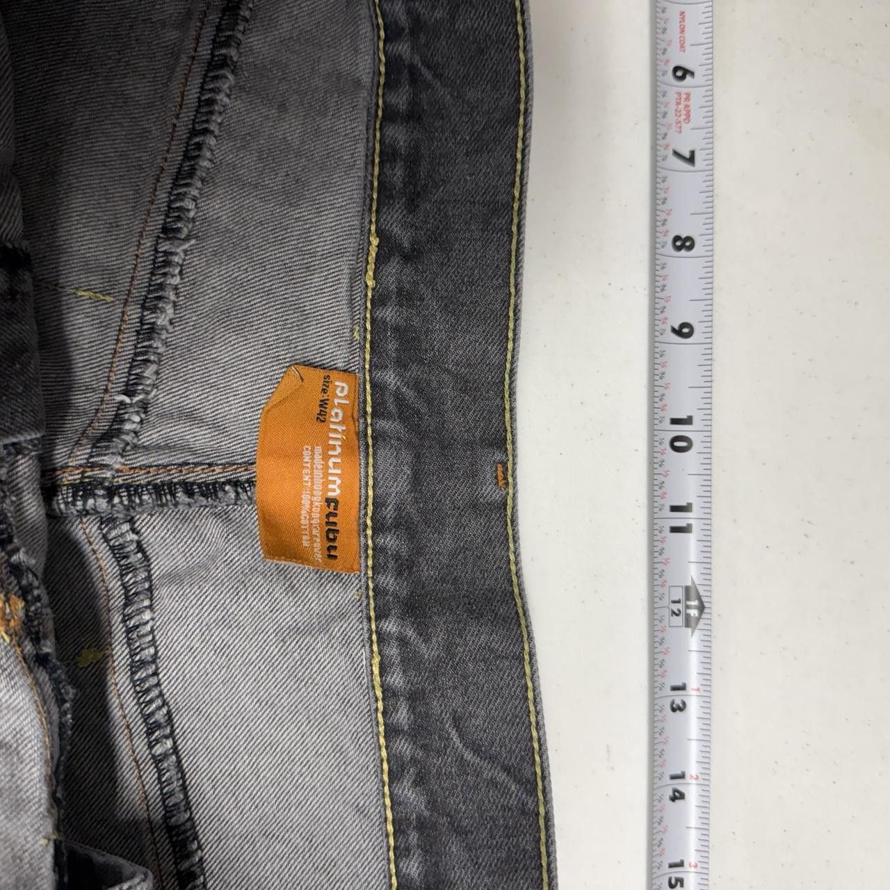 Fubu Y2K Platinum Fubu Embroidered Fat Albert Faded Jorts Size 38 Size US 38 / EU 54 - 7 Thumbnail