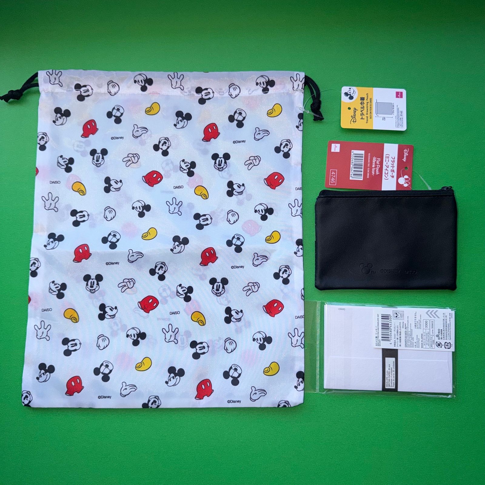 Disney Disney Mickey Mouse Bag Minnie Bow Wallet Stationery Japan Size ONE SIZE - 2 Thumbnail