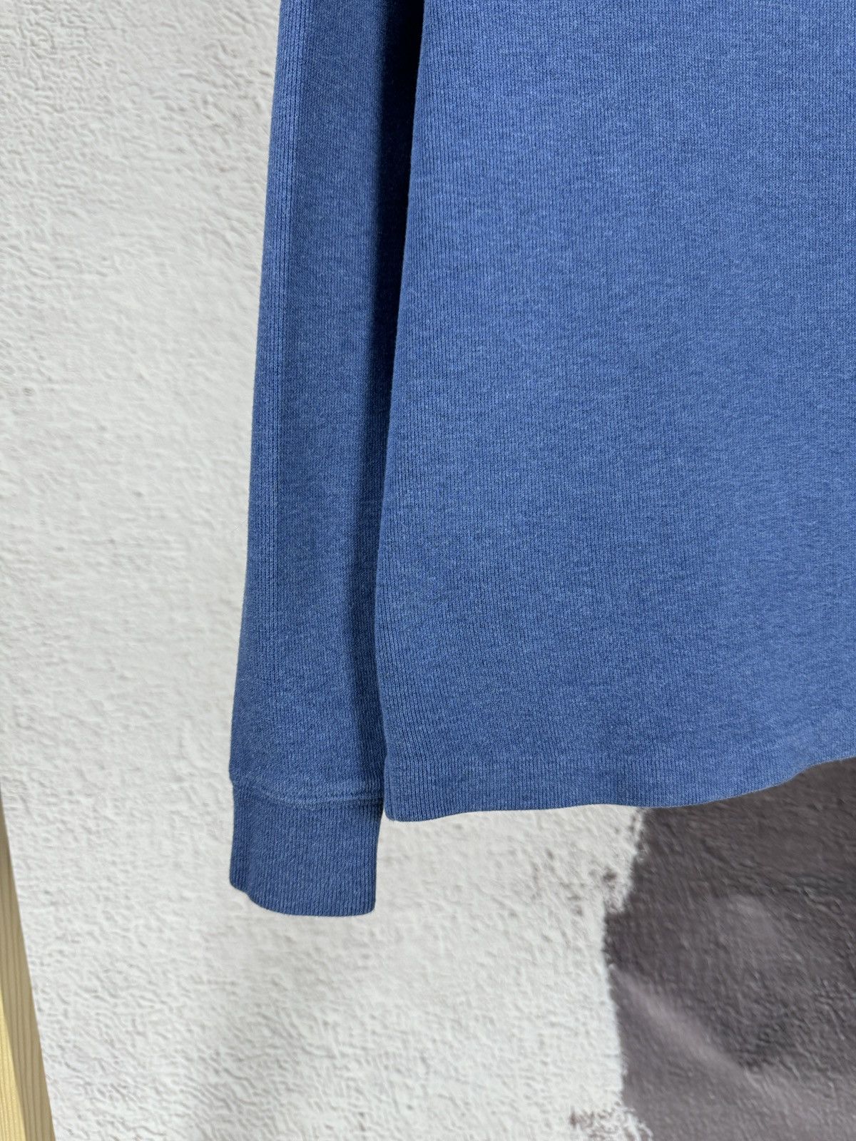 Polo Ralph Lauren Polo Ralph Lauren vintage 1/4 zip blue pullover sweater Size US L / EU 52-54 / 3 - 3 Thumbnail