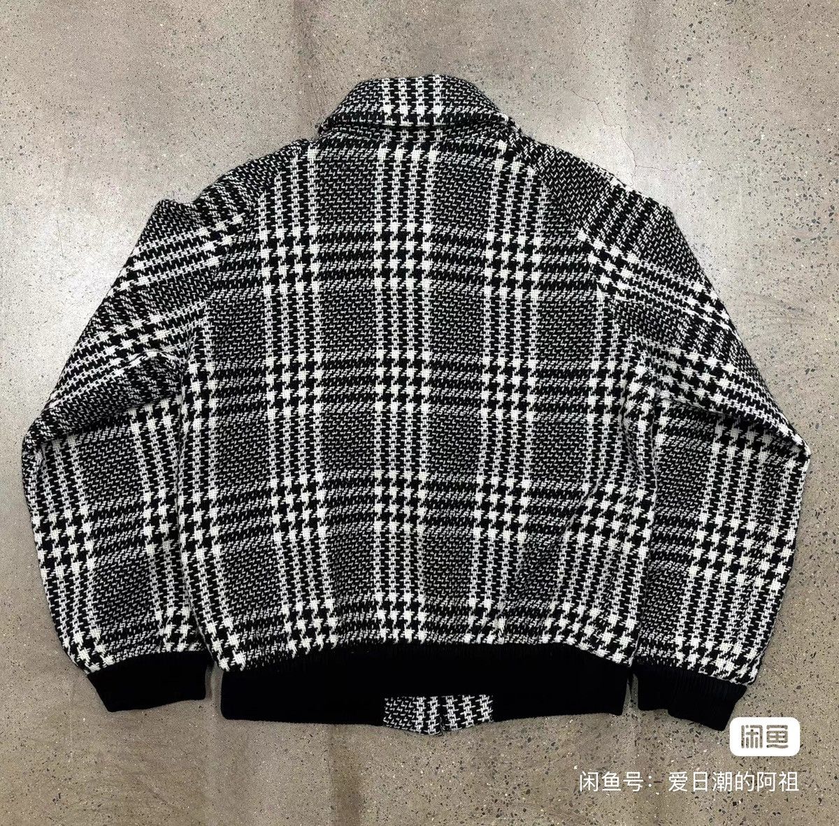 Max Mara Max Mara Wool-Tweed Bomber Jacket Size M / US 6-8 / IT 42-44 - 5 Thumbnail