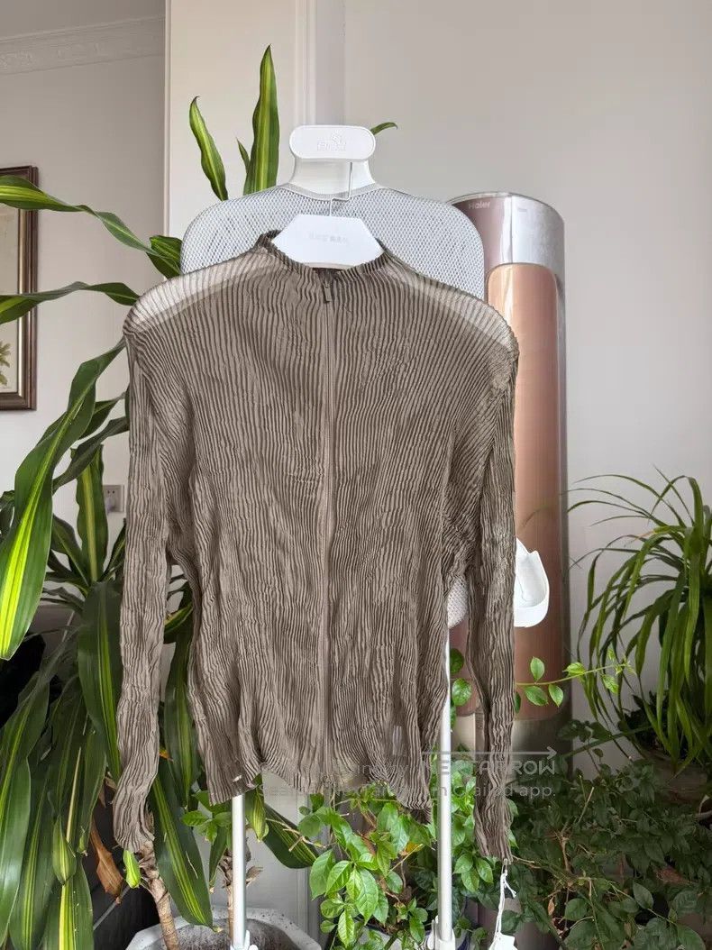 Issey Miyake Issey Miyake Willow Cardigan Gray Brown Size M / US 6-8 / IT 42-44 - 6 Thumbnail