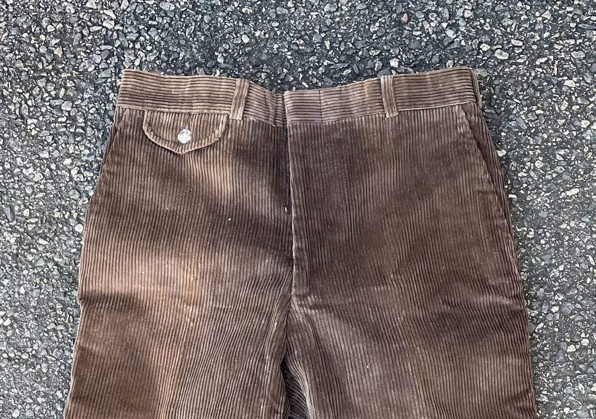 Lands' End NWT 90s Lands' End Men's Corduroy Flat Front Pants 30x36 Size US 30 / EU 46 - 5 Thumbnail
