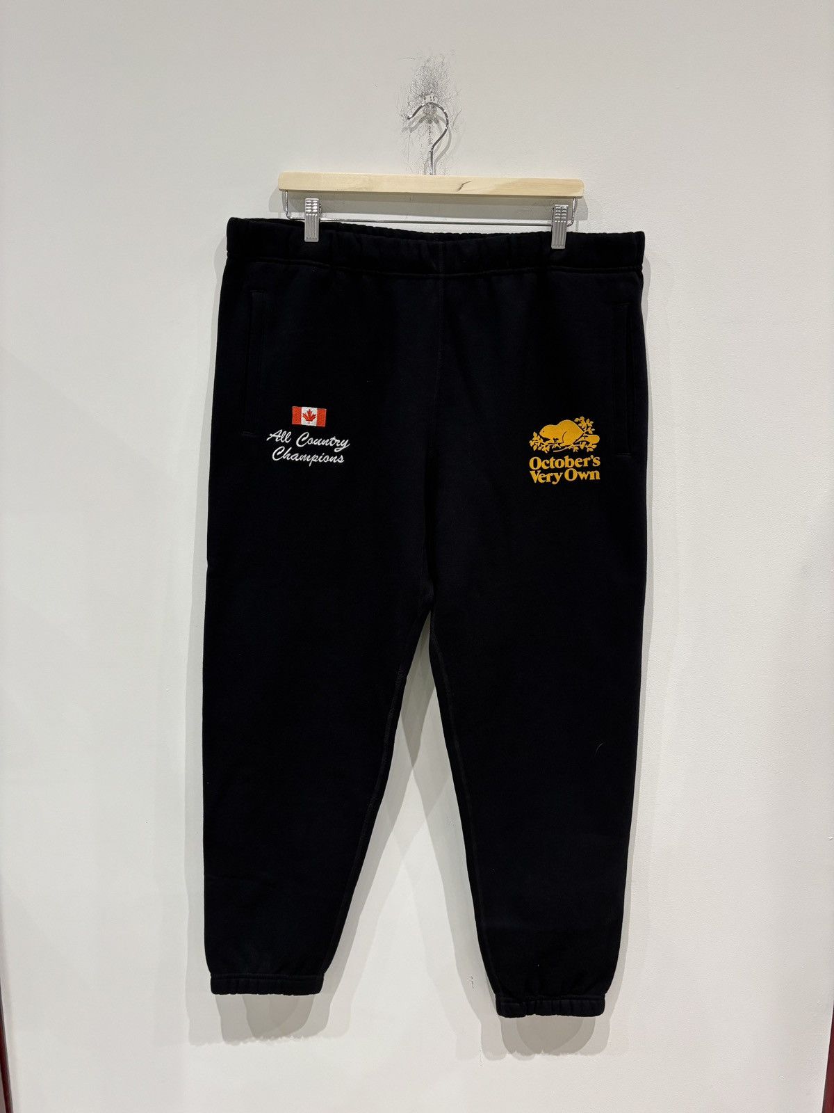 October's Very Own OVO x Roots All Country Sweatpants Black Size: XL Size US 36 / EU 52 - 1 Thumbnail