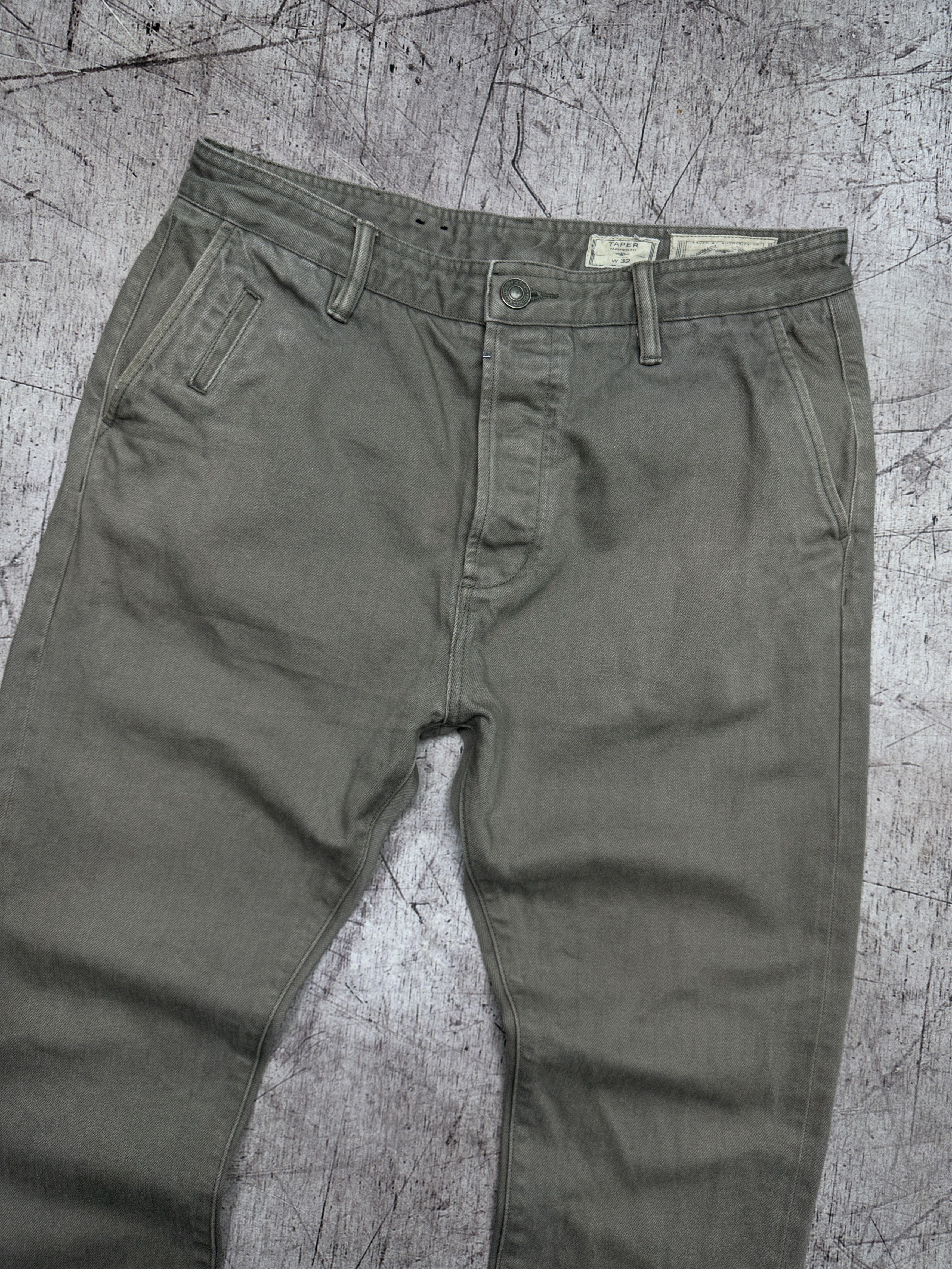 Allsaints Allsaints Mens Hiroshi Denim Pants Jeans Size US 32 / EU 48 - 2 Thumbnail
