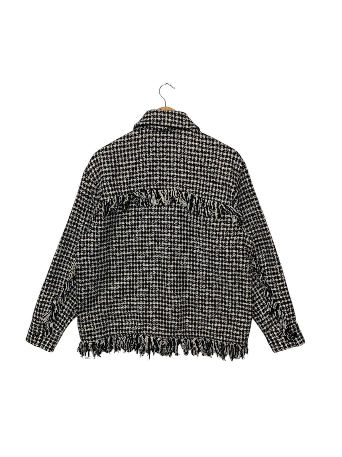 Japanese Brand × Zara Rare Zara Wool Jacket Snap Button Ups Size XS / US 0-2 / IT 36-38 - 4 Thumbnail