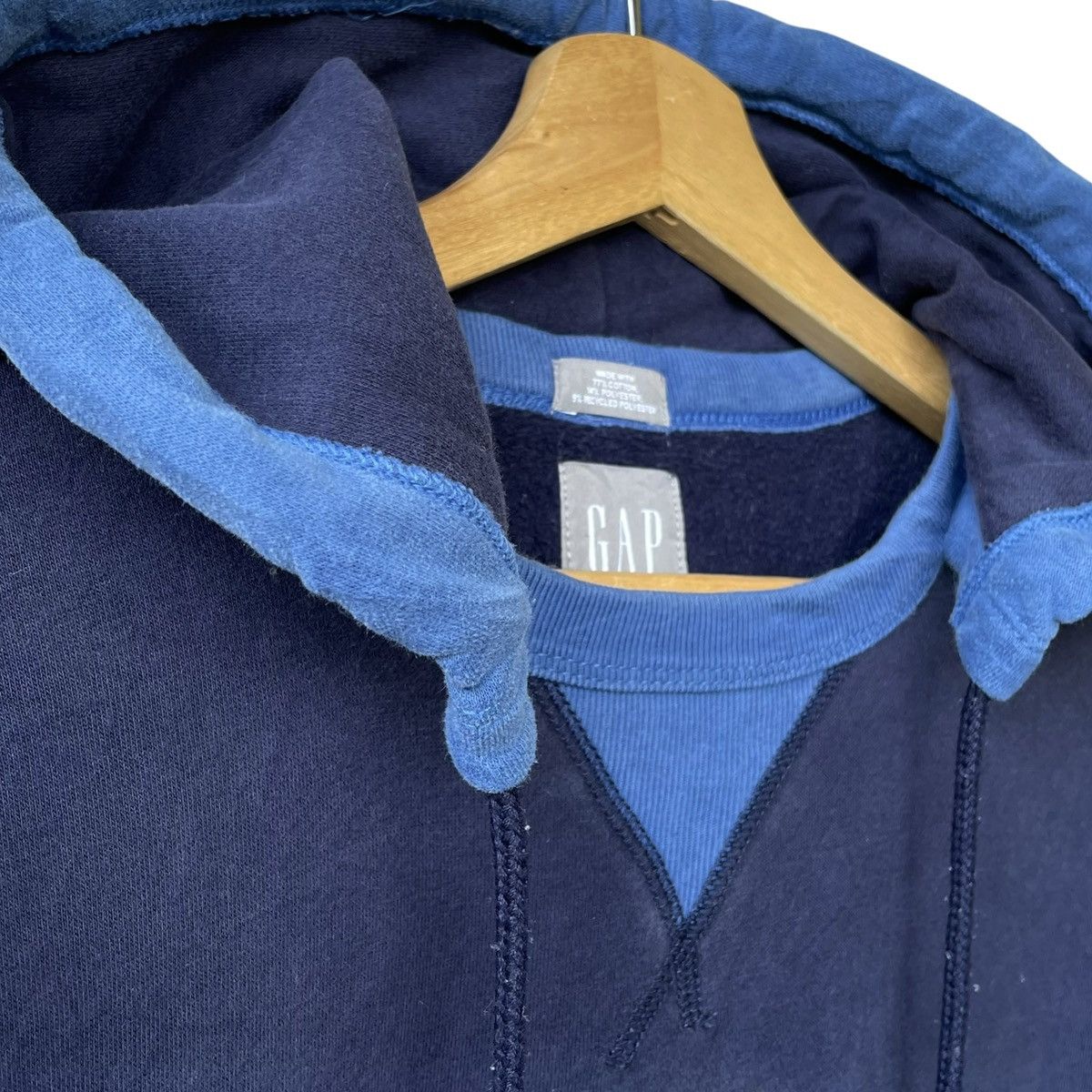 Gap Gap USA Two Tone Ivy College Pullover Hoodie Size US L / EU 52-54 / 3 - 4 Thumbnail