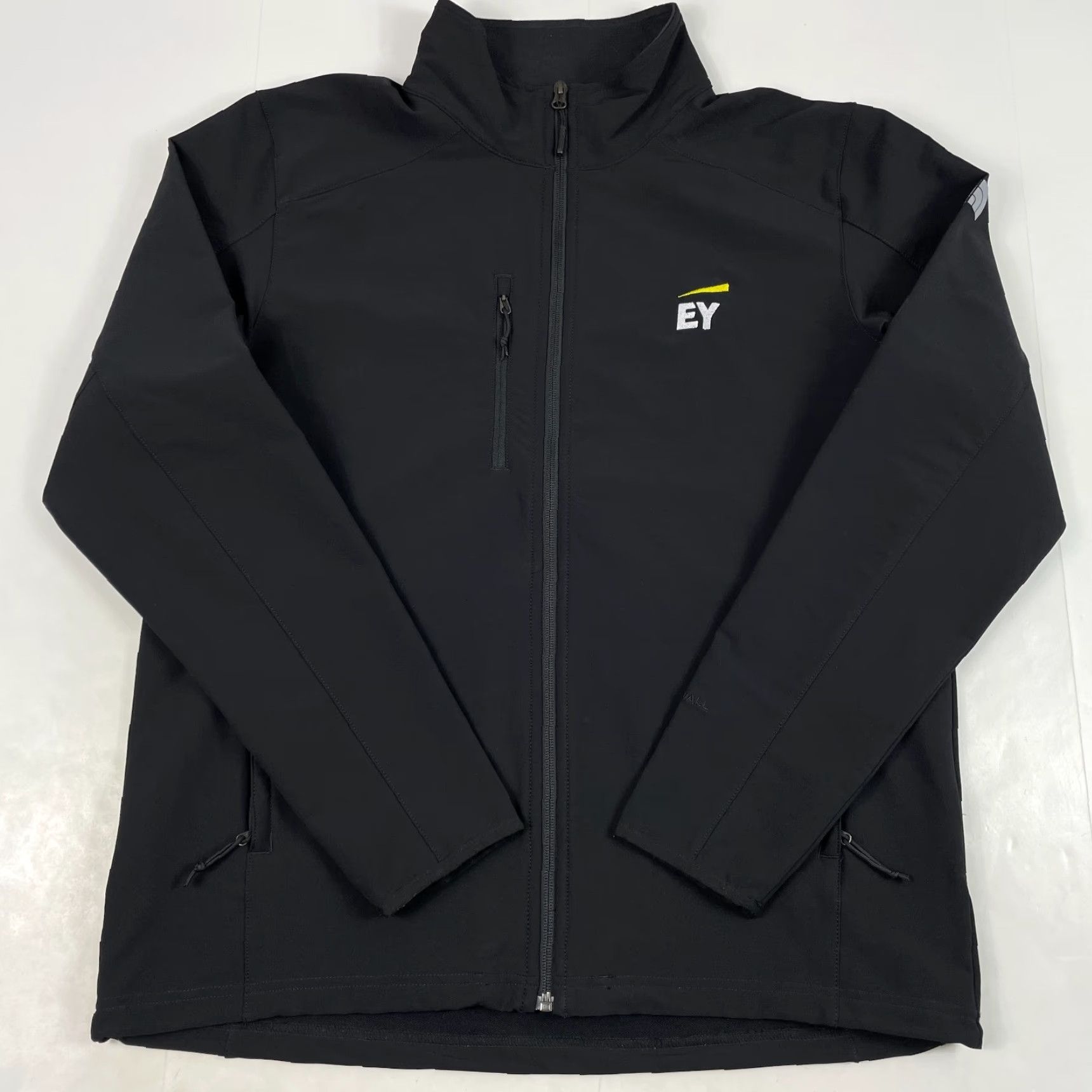 The North Face The North Face Windwall Jacket Mens L Black Full Zip Tech Stretch Softshell Wind-Resistant Size US L / EU 52-54 / 3 - 2 Thumbnail