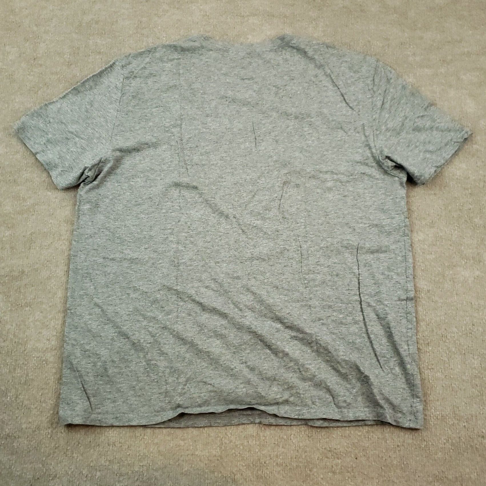 Life is Good Life Is Good Mens Large Gray Palm Tree Short Sleeve Crew Neck Tee Size US L / EU 52-54 / 3 - 8 Thumbnail