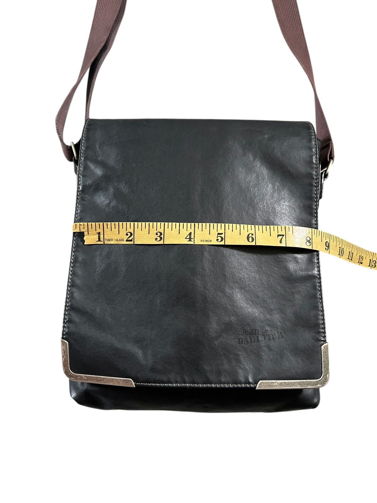 Jean Paul Gaultier 1990s Jean Paul Gaultier Leather Sling Bag Size ONE SIZE - 16 Thumbnail