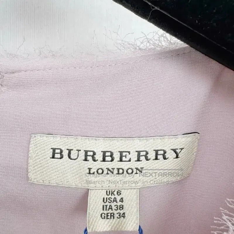 Burberry Burberry Summer XS Burgundy Short Sleeve Dress. Size XS / US 0-2 / IT 36-38 - 3 Thumbnail