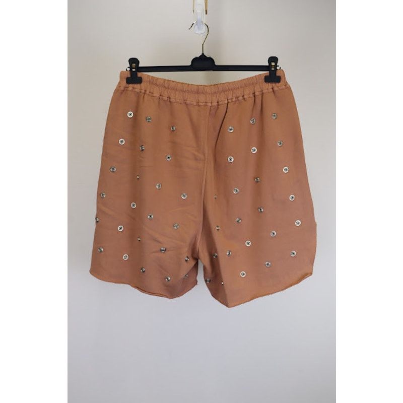 Rick Owens o1rshd1 Long Boxer in Dark Pink Size US 34 / EU 50 - 6 Thumbnail
