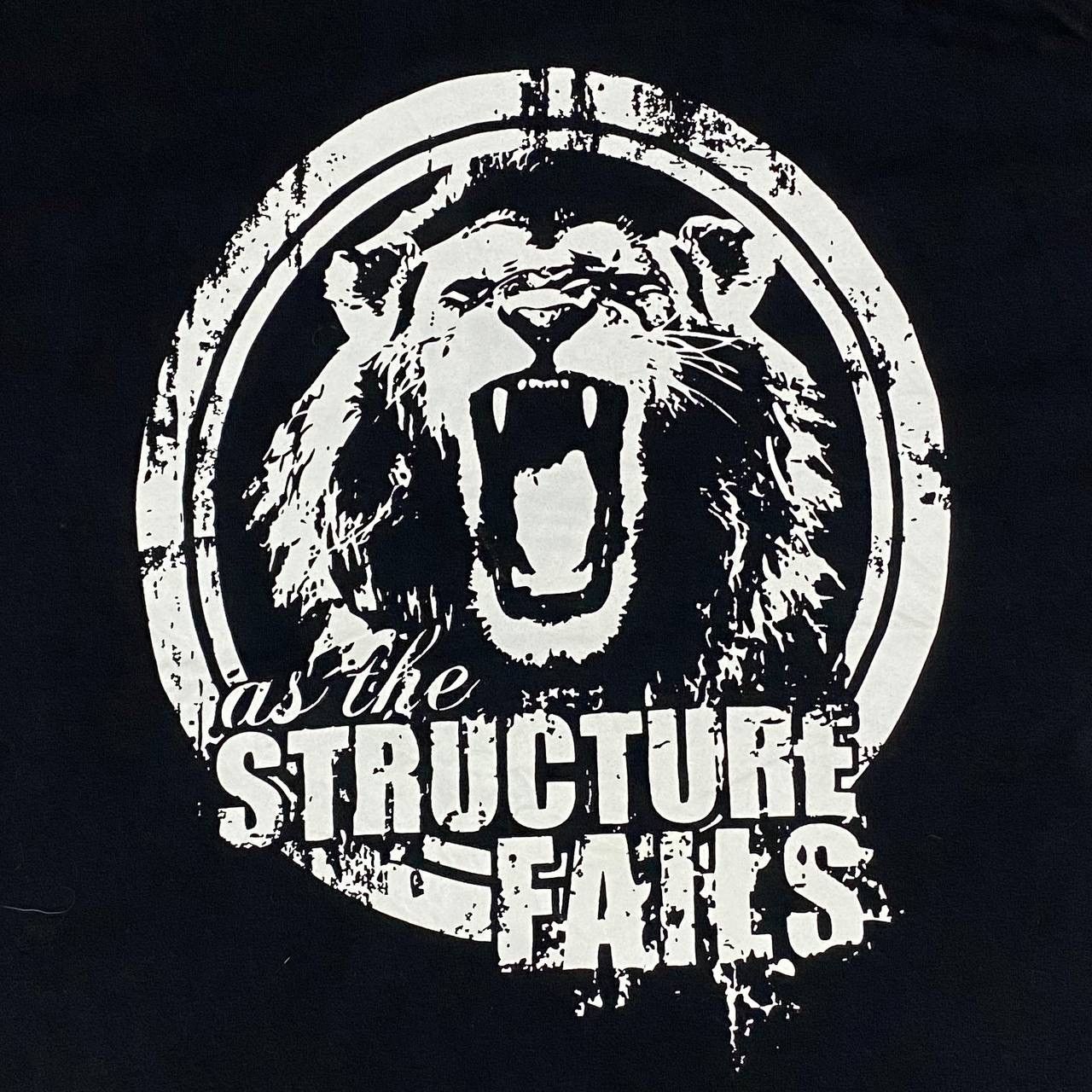 Band Tees Metalcore metal band as the structure fails Size US M / EU 48-50 / 2 - 2 Thumbnail