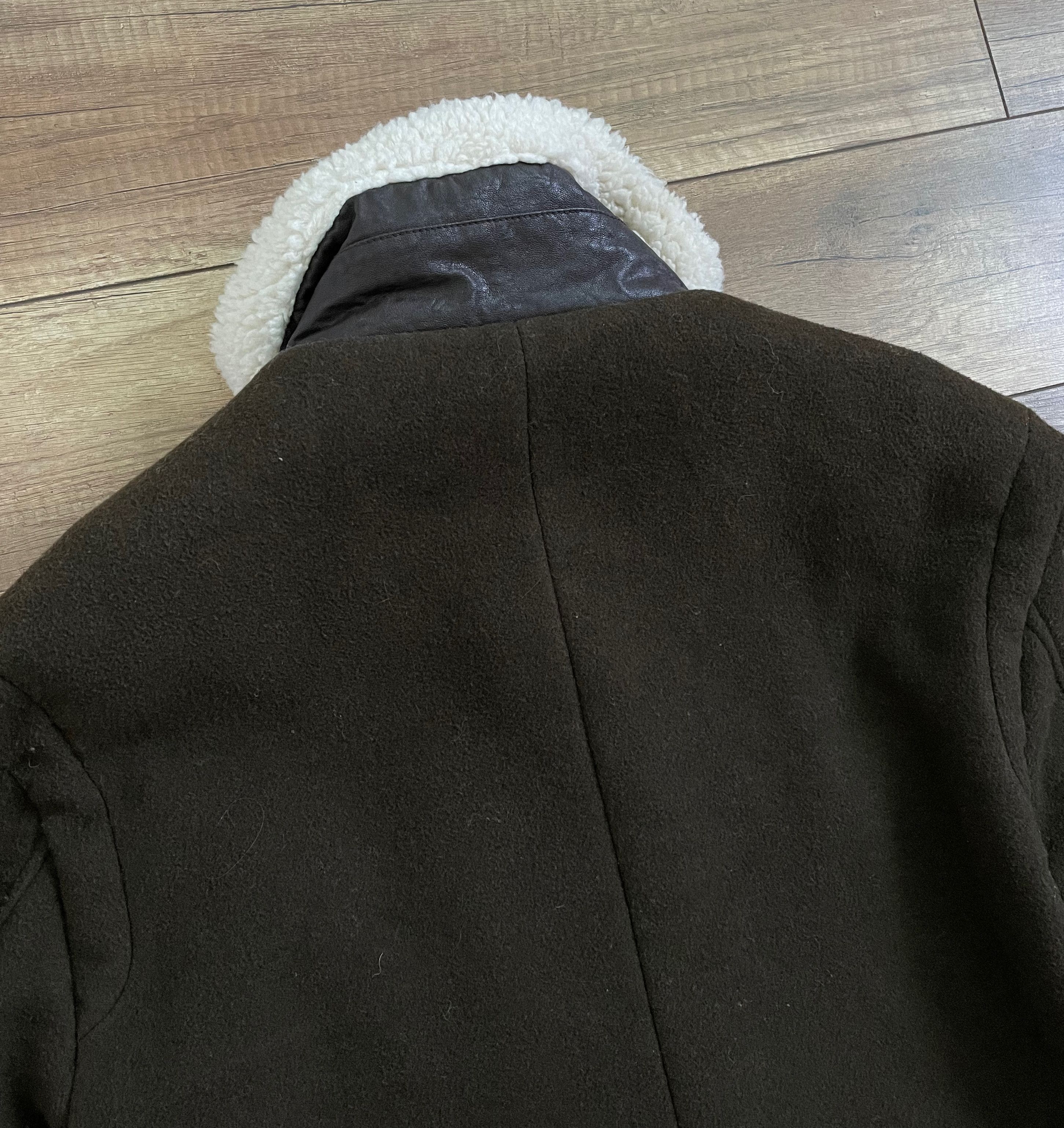 Zara Zara Man Wool Long Shearling Military B3 Jacket Coat Size US M / EU 48-50 / 2 - 7 Thumbnail