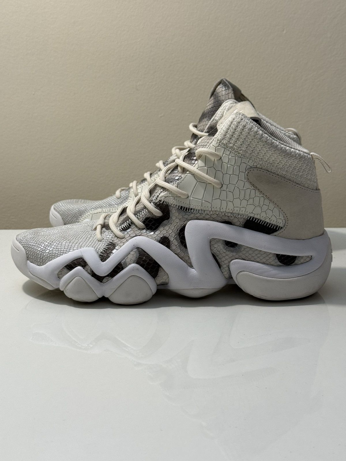 Adidas Adidas Crazy 8 Adv Snake Sample Pair Size 9 RARE Size US 9 / EU 42 - 4 Thumbnail