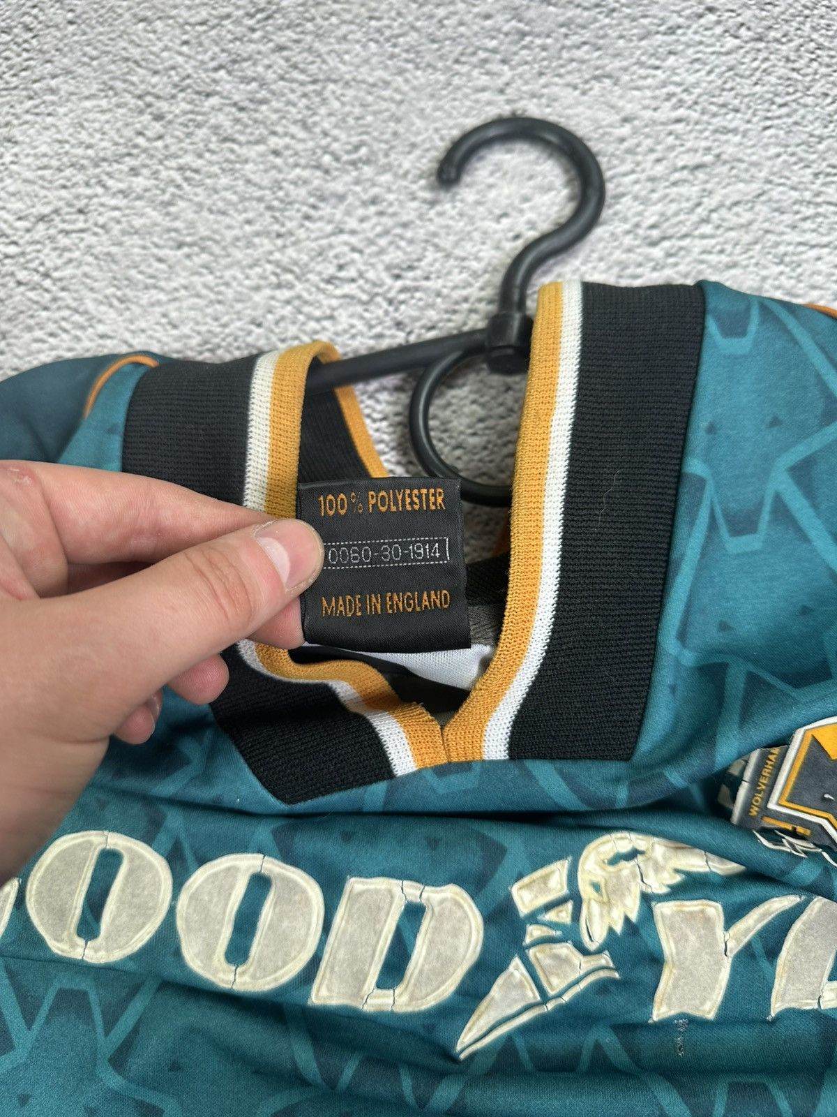 Puma Vintage Puma Wolves ‘Goodyear’ Away 1993‑1995 Soccer Jersey Size US XL / EU 56 / 4 - 13 Thumbnail