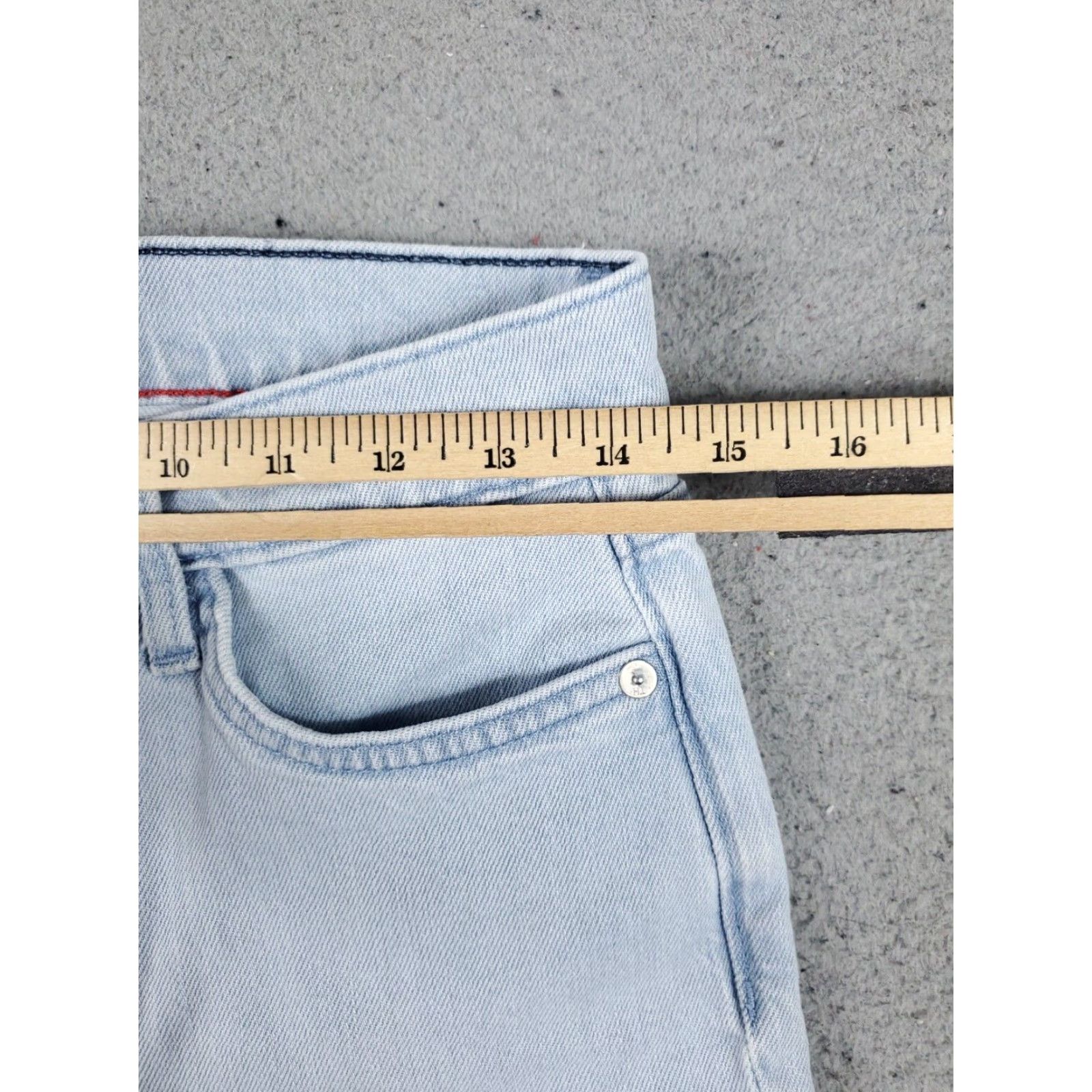 Tommy Hilfiger VINTAGE Tommy Hilfiger Women's Jeans Size 4 27x26 Straight Fit Denim Pants Blue Ladies Size 27" / US 4 / IT 40 - 4 Thumbnail