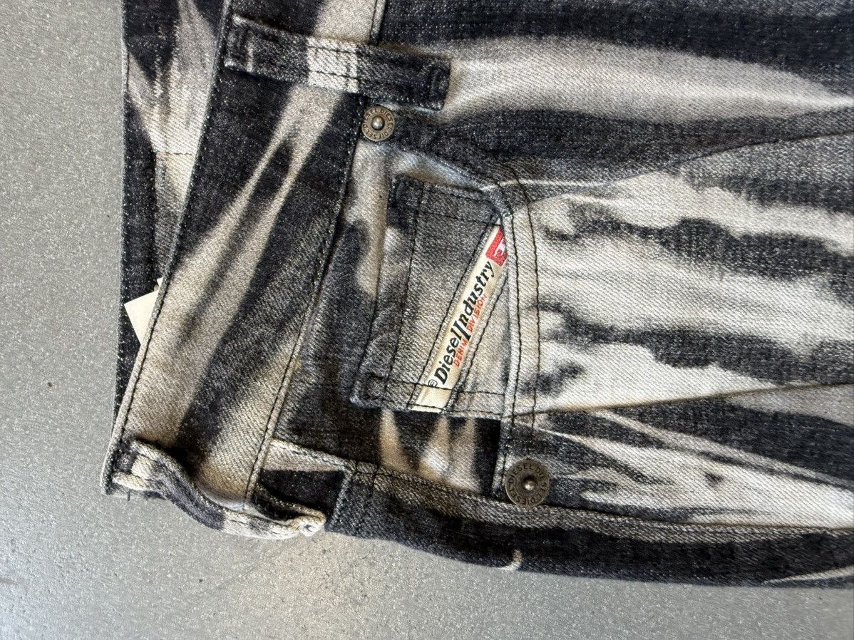 Diesel Diesel Industry Denim Division Archival Cowhide Leather Pant Size US 27 - 3 Thumbnail