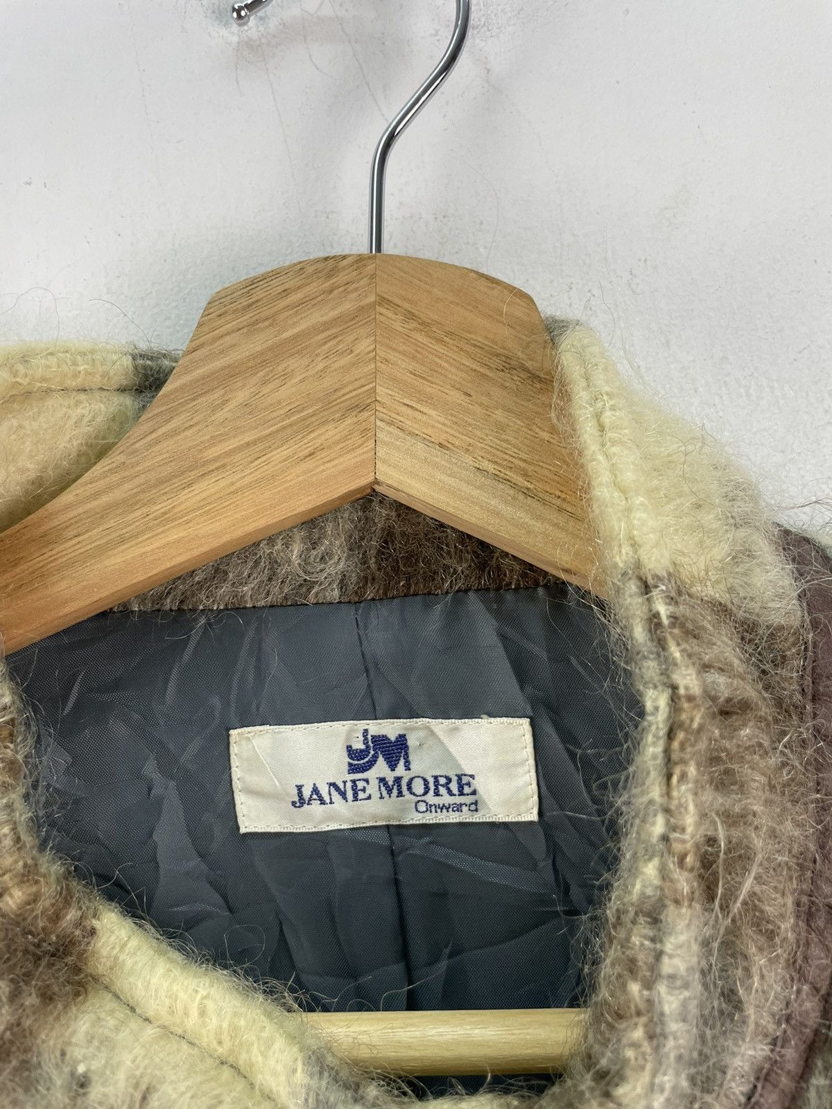 Japanese Brand Vintage Jane More Mohair Jacket Fur Coat Shag Shaggy Size US M / EU 48-50 / 2 - 4 Thumbnail