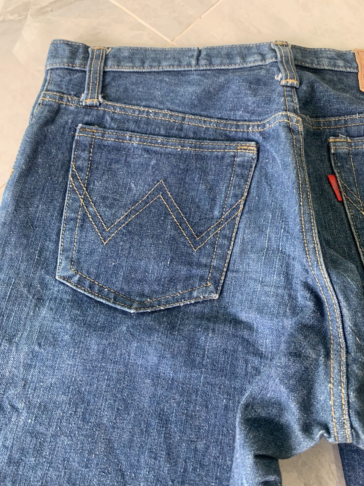 Edwin × Toyo Enterprises × Vintage Vintage 80s Edwin 4007 Flare jeans Size US 34 / EU 50 - 10 Thumbnail