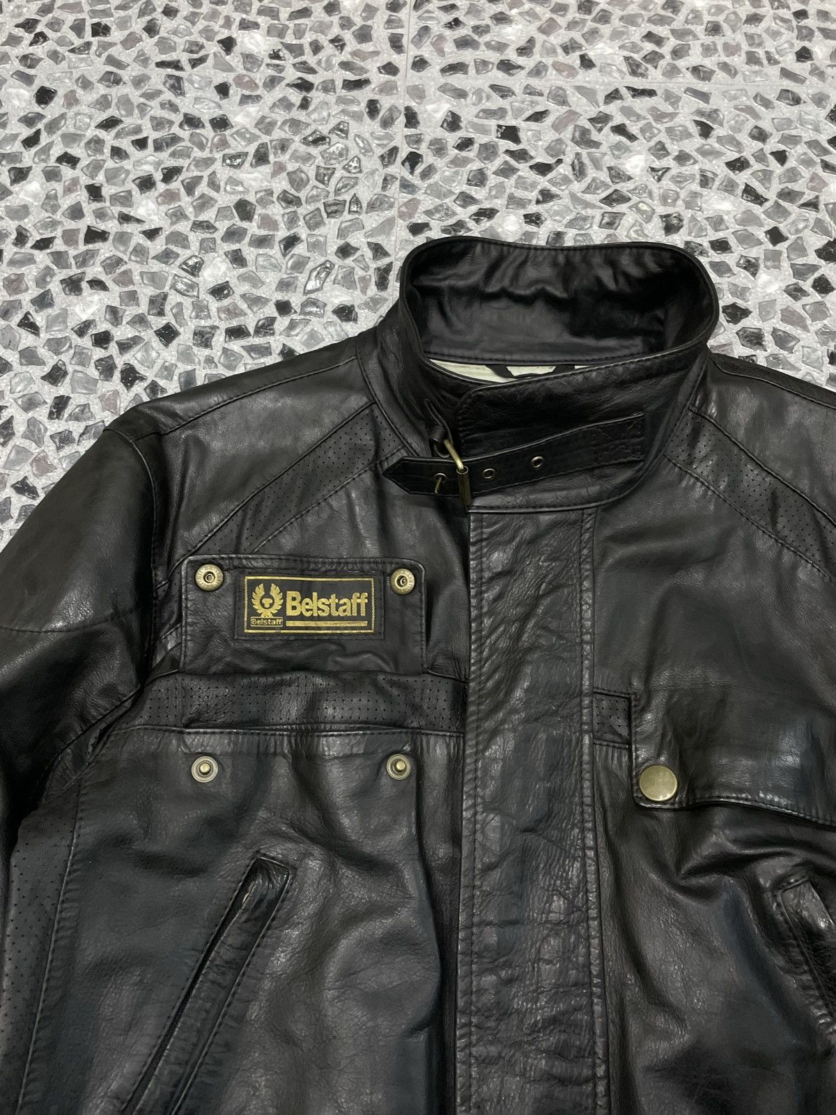 Belstaff Belstaff Gold Label Black Leather Jacket Size US L / EU 52-54 / 3 - 5 Thumbnail