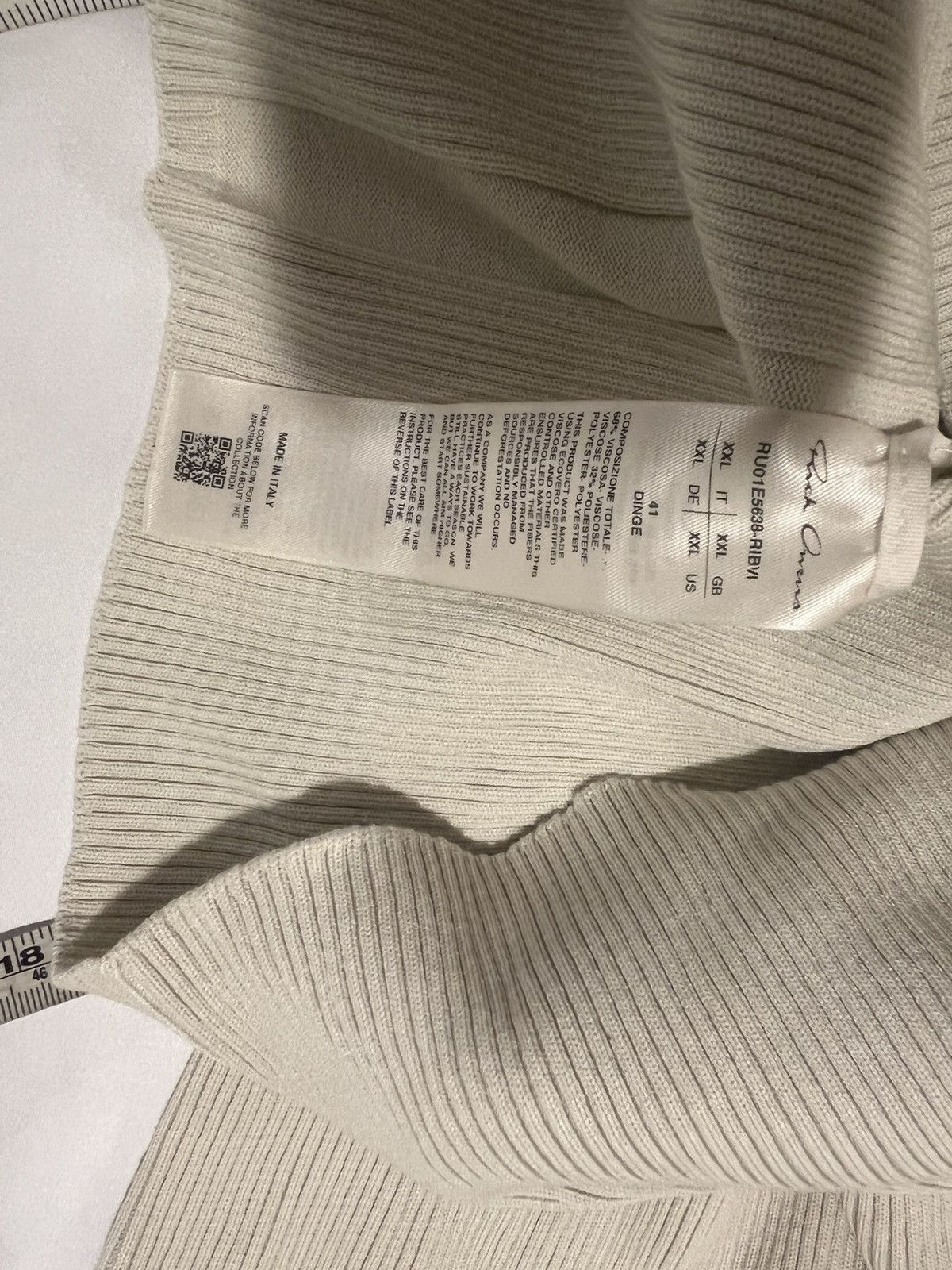 Rick owens Hollywood s/s 2025 pullover.XXL