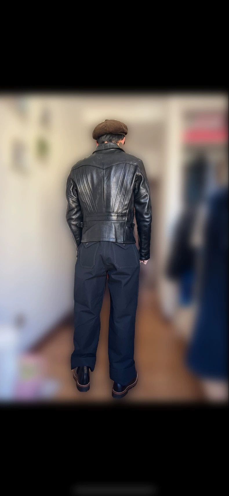 Freewheelers FREEWHEELERS size 36 Leather Garment jacket 2503-Nextarrow Size US M / EU 48-50 / 2 - 7 Thumbnail