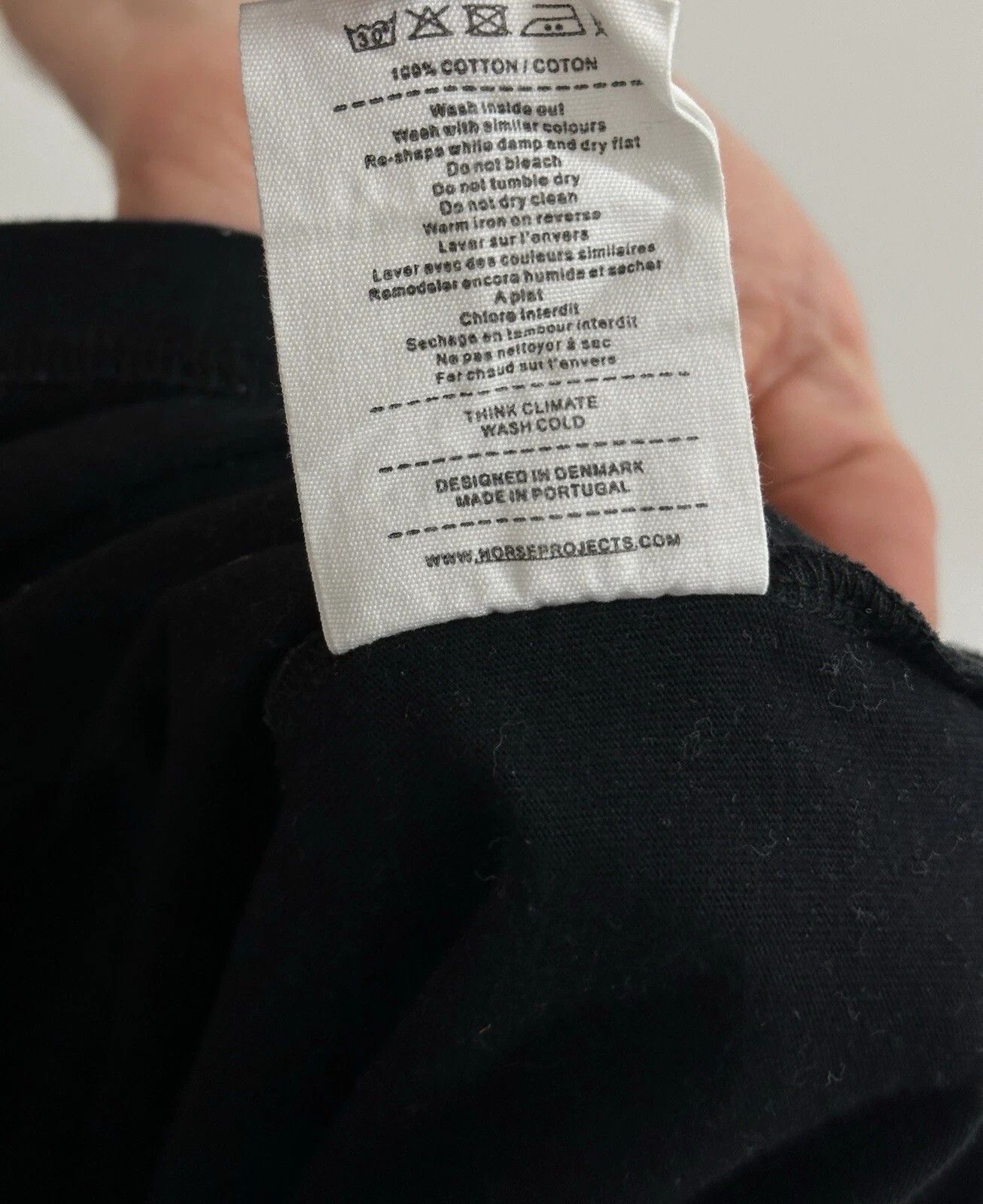 Norse Projects Norse Project T-shirt Tee Black Mens Size US S / EU 44-46 / 1 - 10 Thumbnail