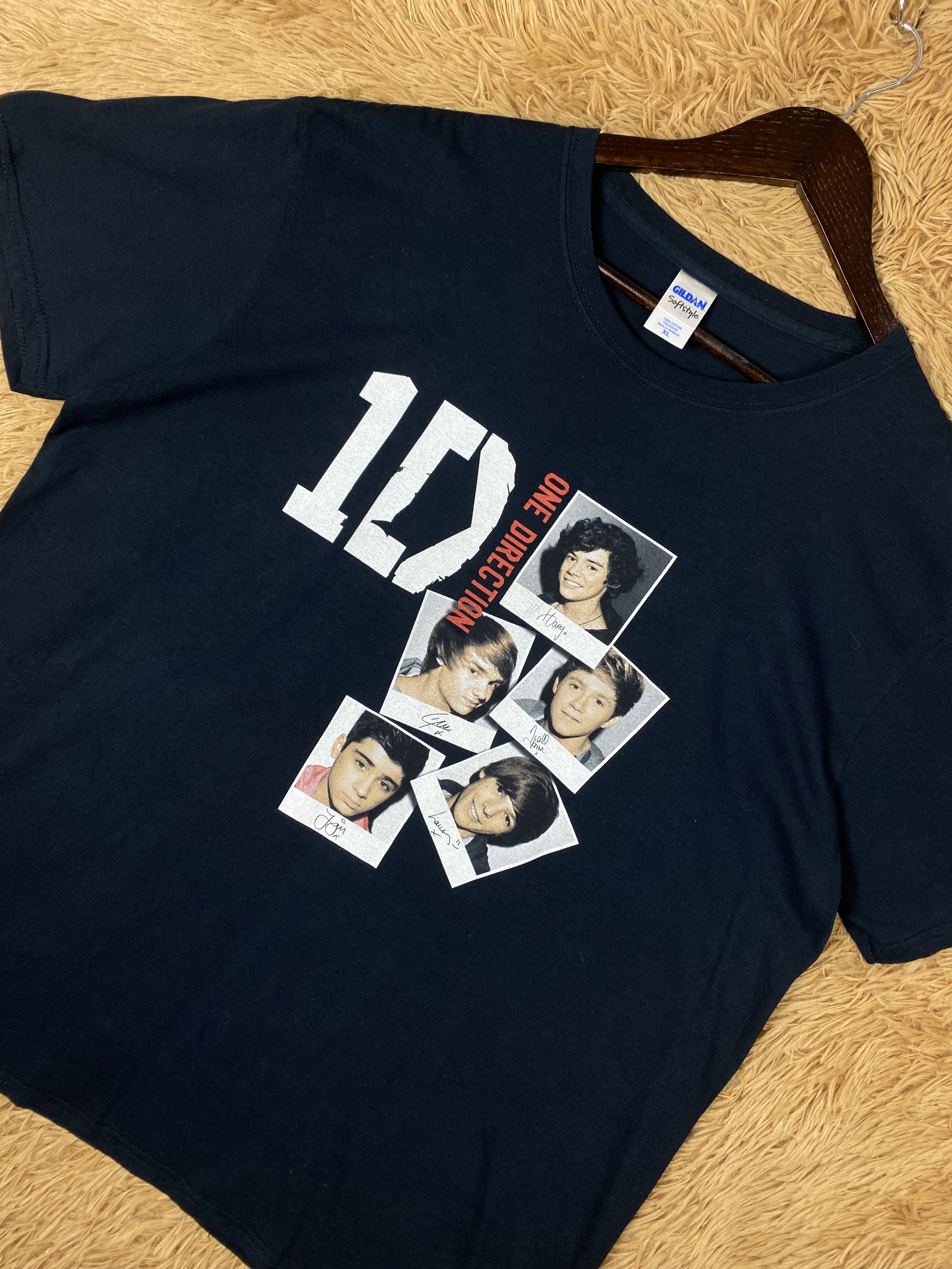 Band Tees Vintage One Direction Band Short Sleeve T-Shirts Size US XL / EU 56 / 4 - 2 Thumbnail