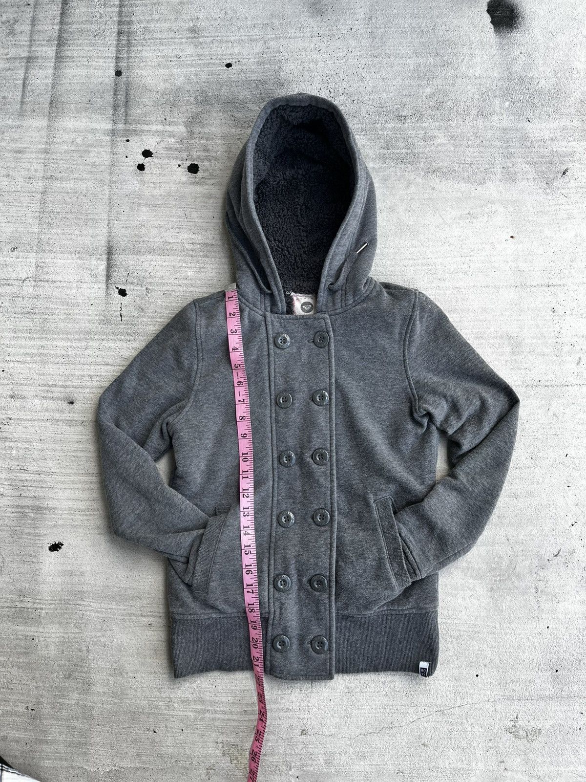 Japanese Brand Roxy Sherpa-Lined Hoodie - Size XS (Lightly Used) Size XS / US 0-2 / IT 36-38 - 8 Thumbnail