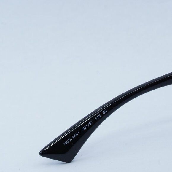 Versace Versace VE4461 GB1/87 Sunglasses Black Shield Frame Size ONE SIZE - 10 Thumbnail
