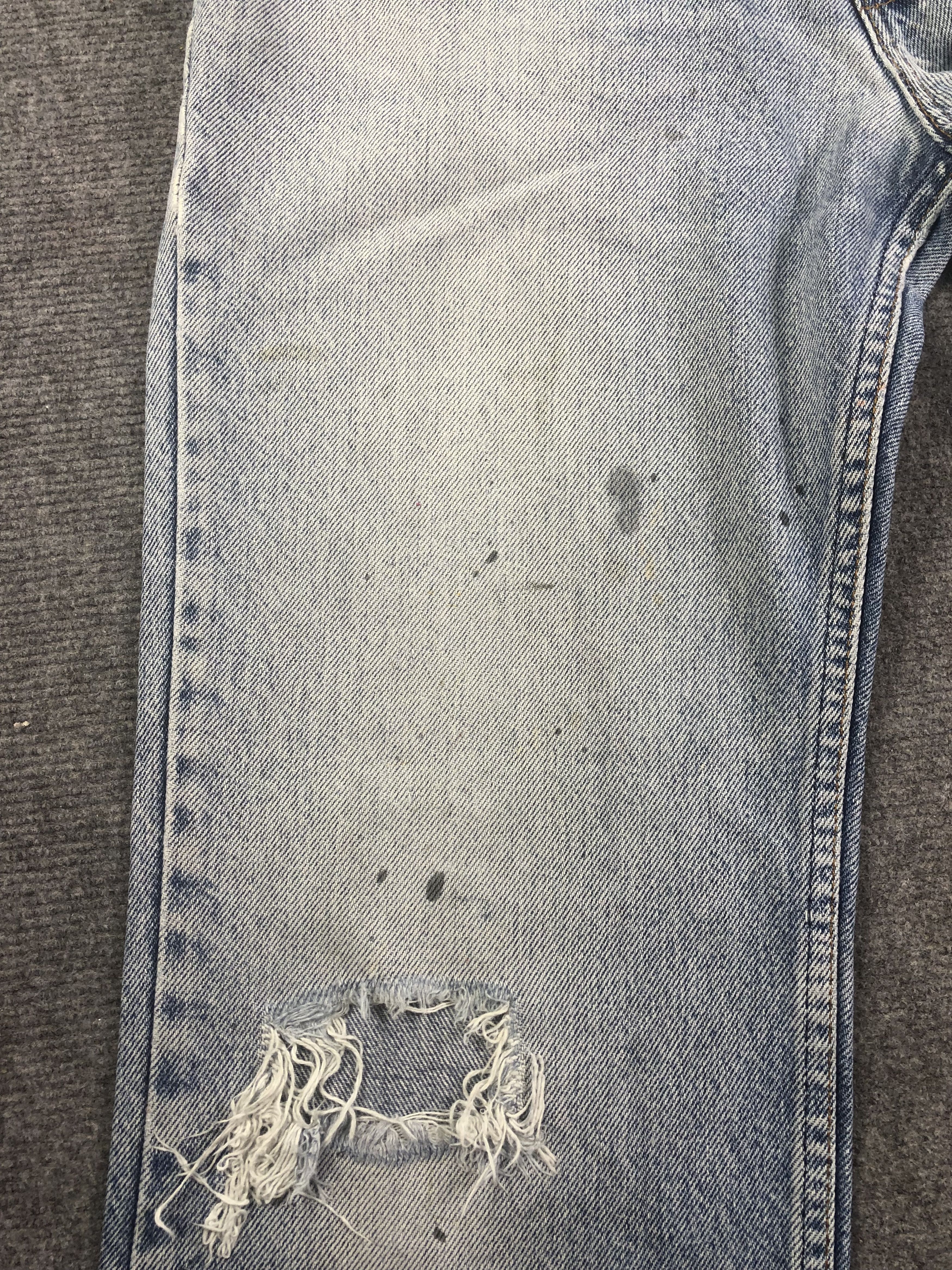 Levi's Light Blue Levis Denim Jeans 34x31 Size US 34 / EU 50 - 8 Thumbnail