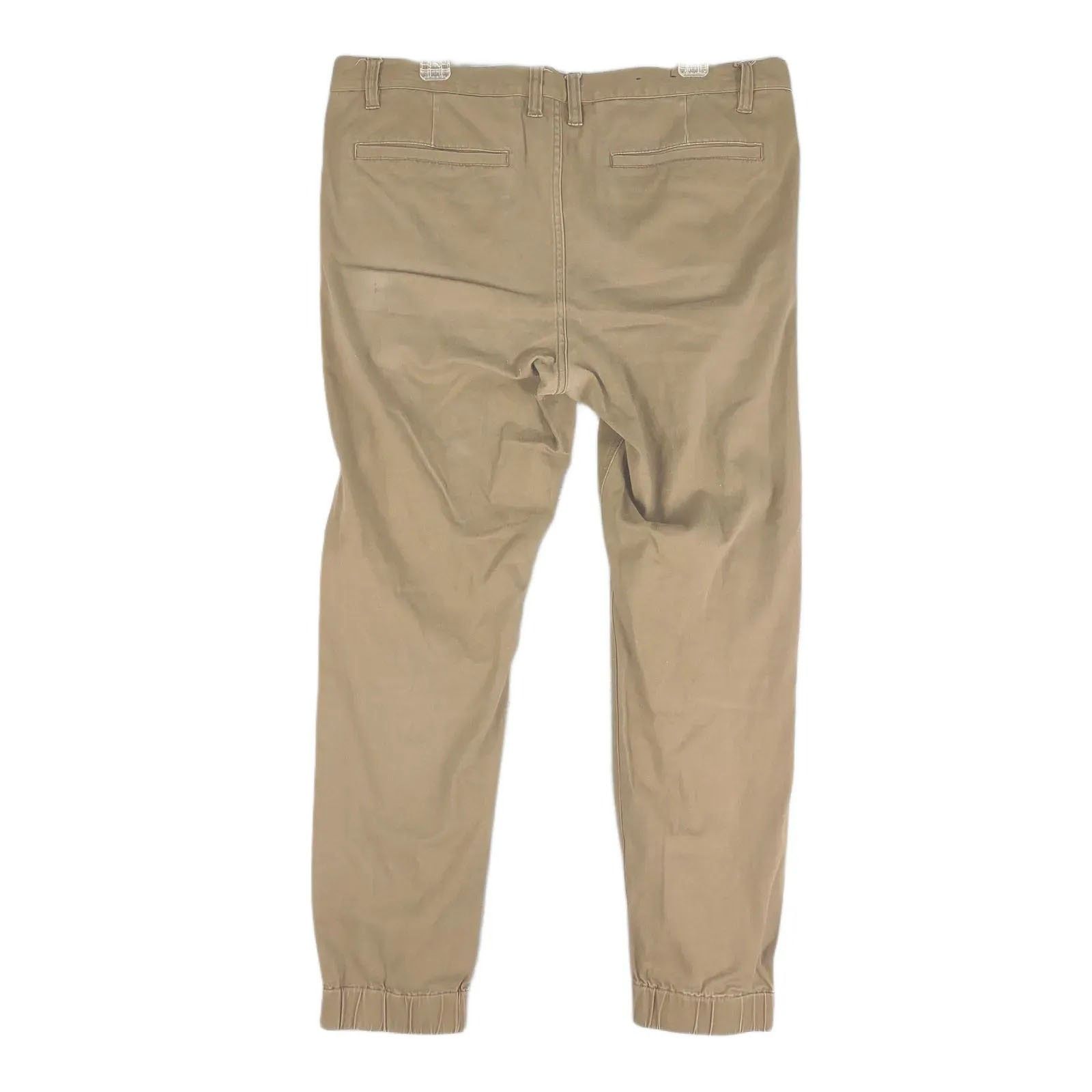 Empyre EMPYRE Jogger Chino Men's 38x28.5 Elastic Ankle Brown Pants Size US 38 / EU 54 - 4 Thumbnail
