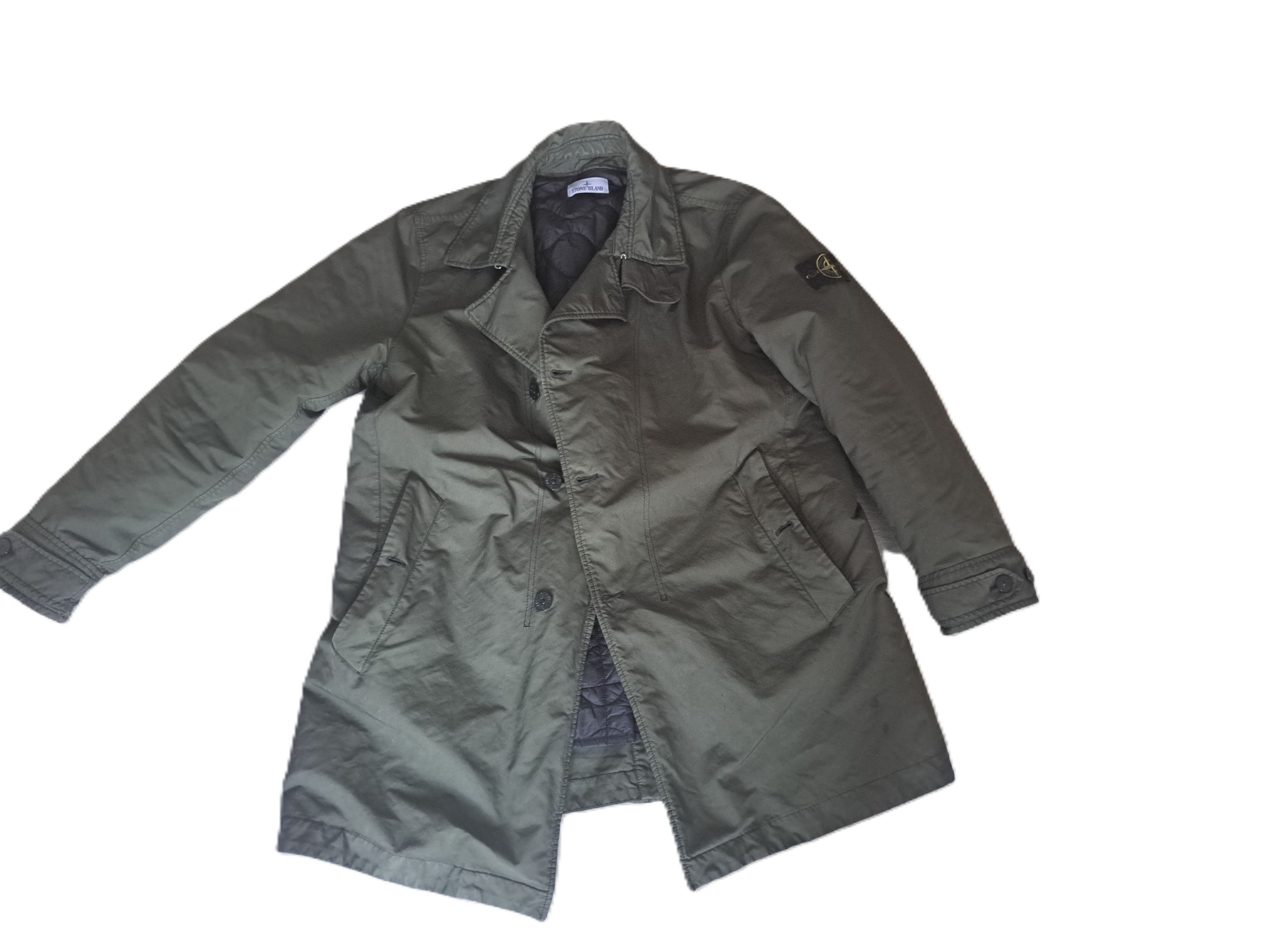 Stone Island Stone Island Trenchcoat in Khaki Green Size US XL / EU 56 / 4 - 1 Thumbnail