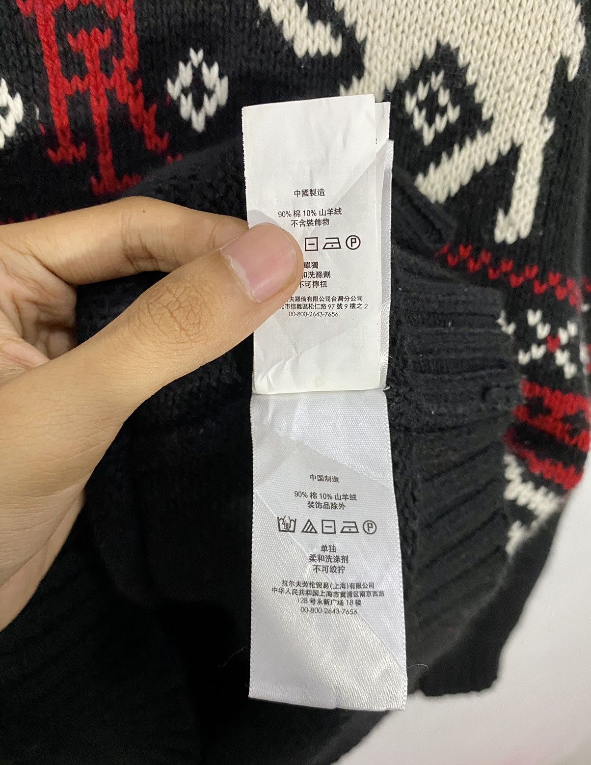 Polo Ralph Lauren × Ralph Lauren × Vintage 💥Aztec💥Ralph Lauren Classic Knitwear Size US L / EU 52-54 / 3 - 15 Thumbnail
