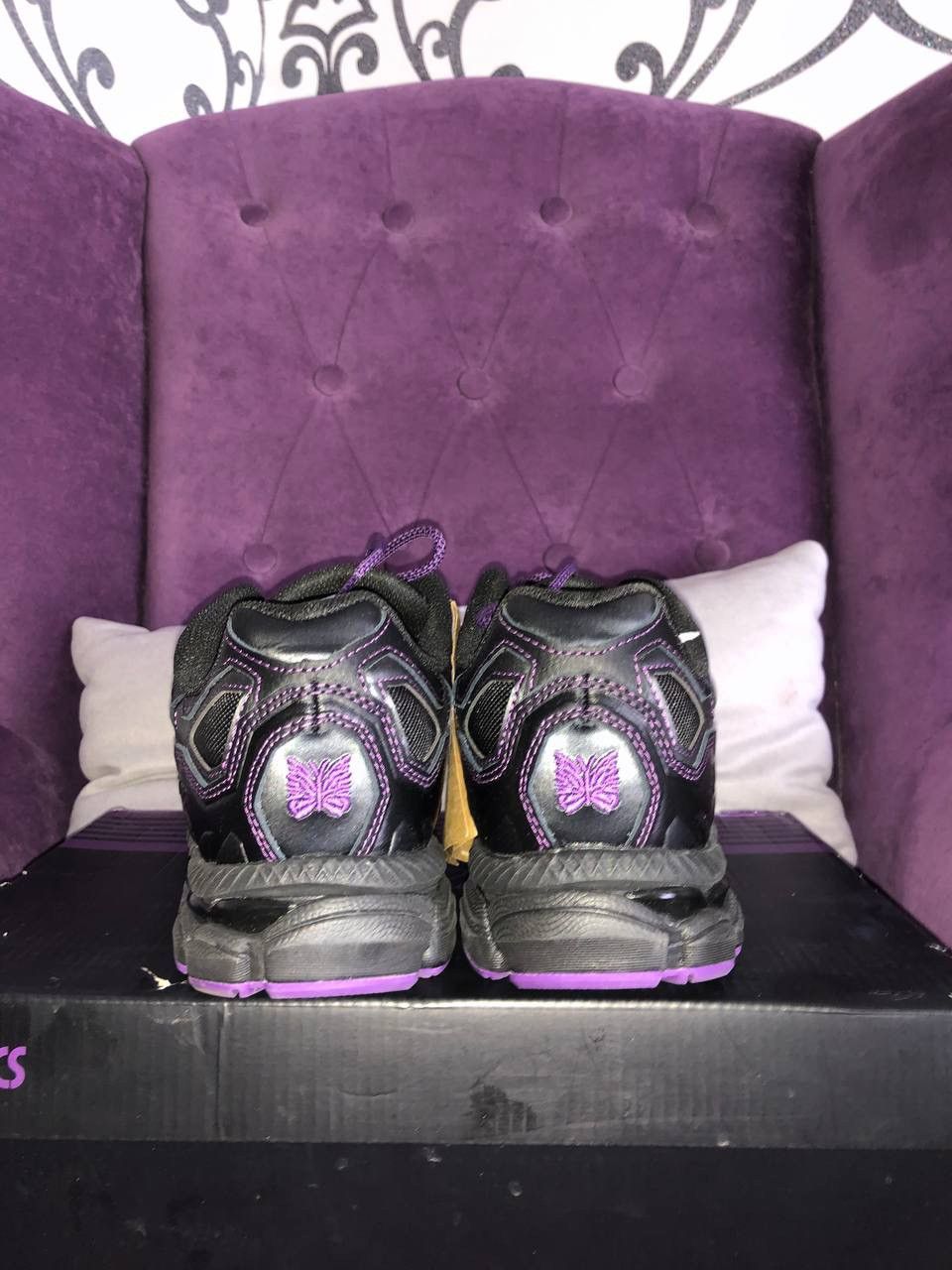 Asics Asics Gel-NYC Needles Black Purple Size US 9.5 / EU 42-43 - 8 Thumbnail