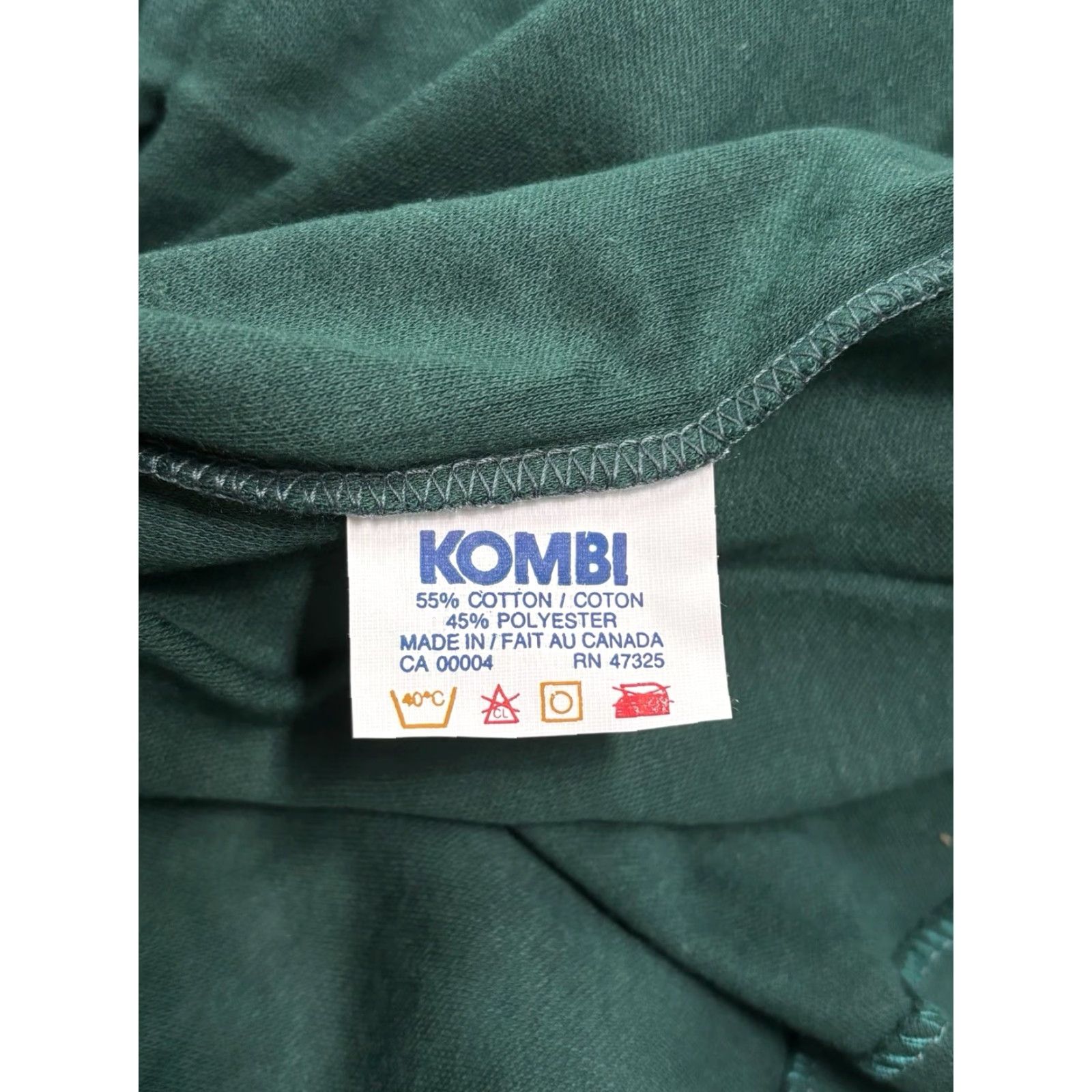 Vintage VINTAGE Kombi Turtleneck Shirt Mens L Green 90s Deadstock NIP Made in Canada Size US L / EU 52-54 / 3 - 5 Thumbnail