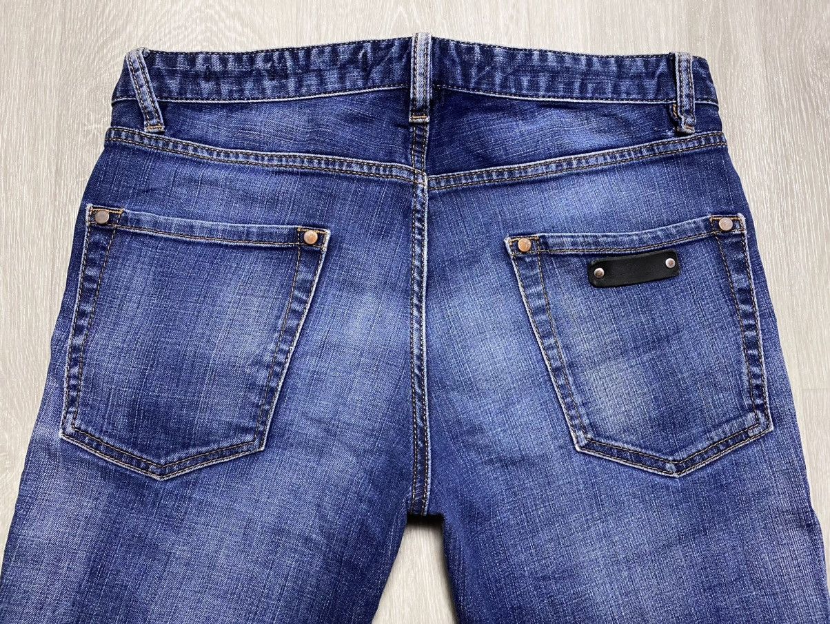 Just Cavalli Unisex Just Cavalli Slim Fit Washed Blue Jeans Denim Size US 31 - 6 Thumbnail