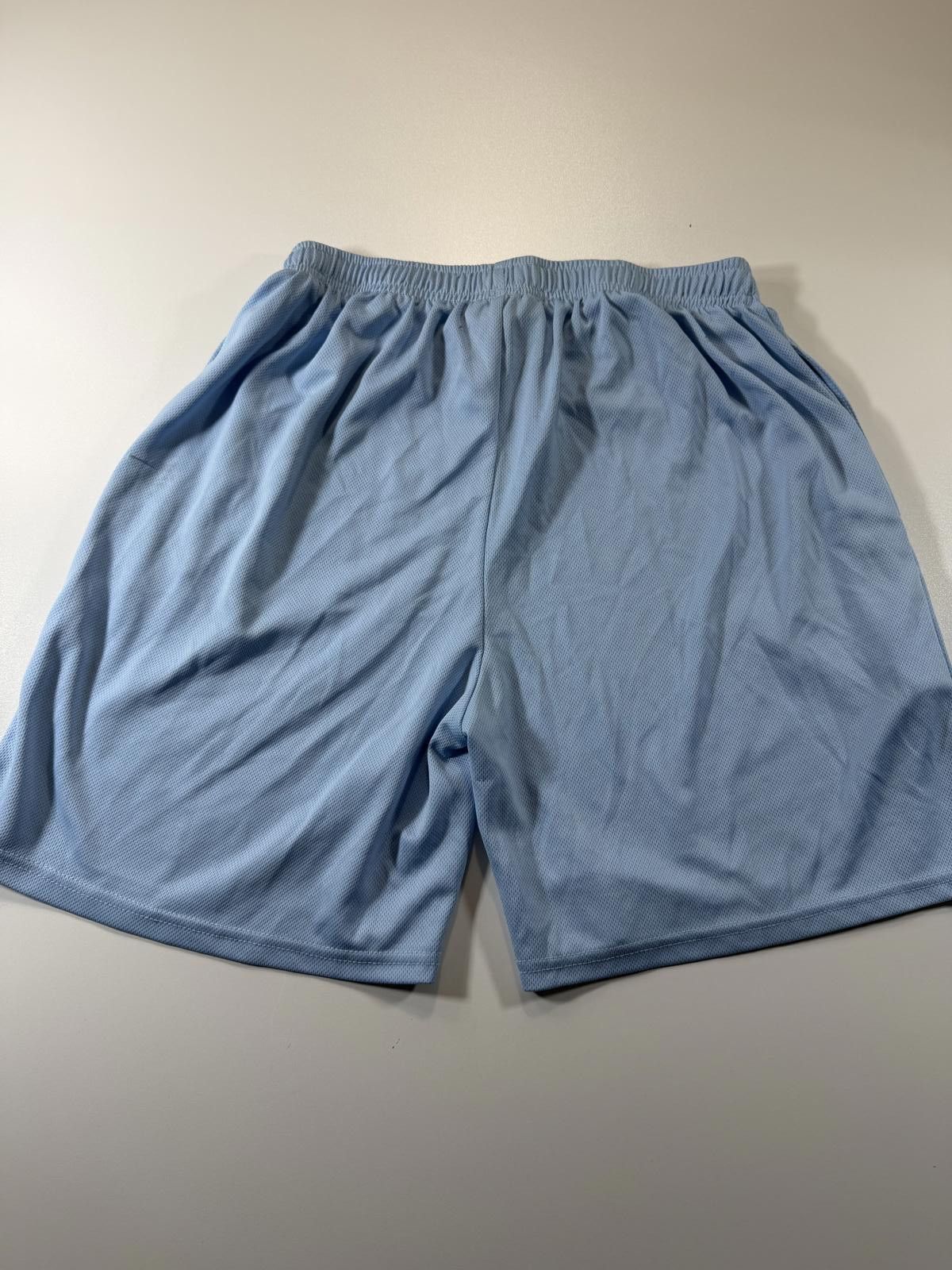 The Unbranded Brand Light Blue Athletic Mesh Shorts with Logo Size US 36 / EU 52 - 9 Thumbnail