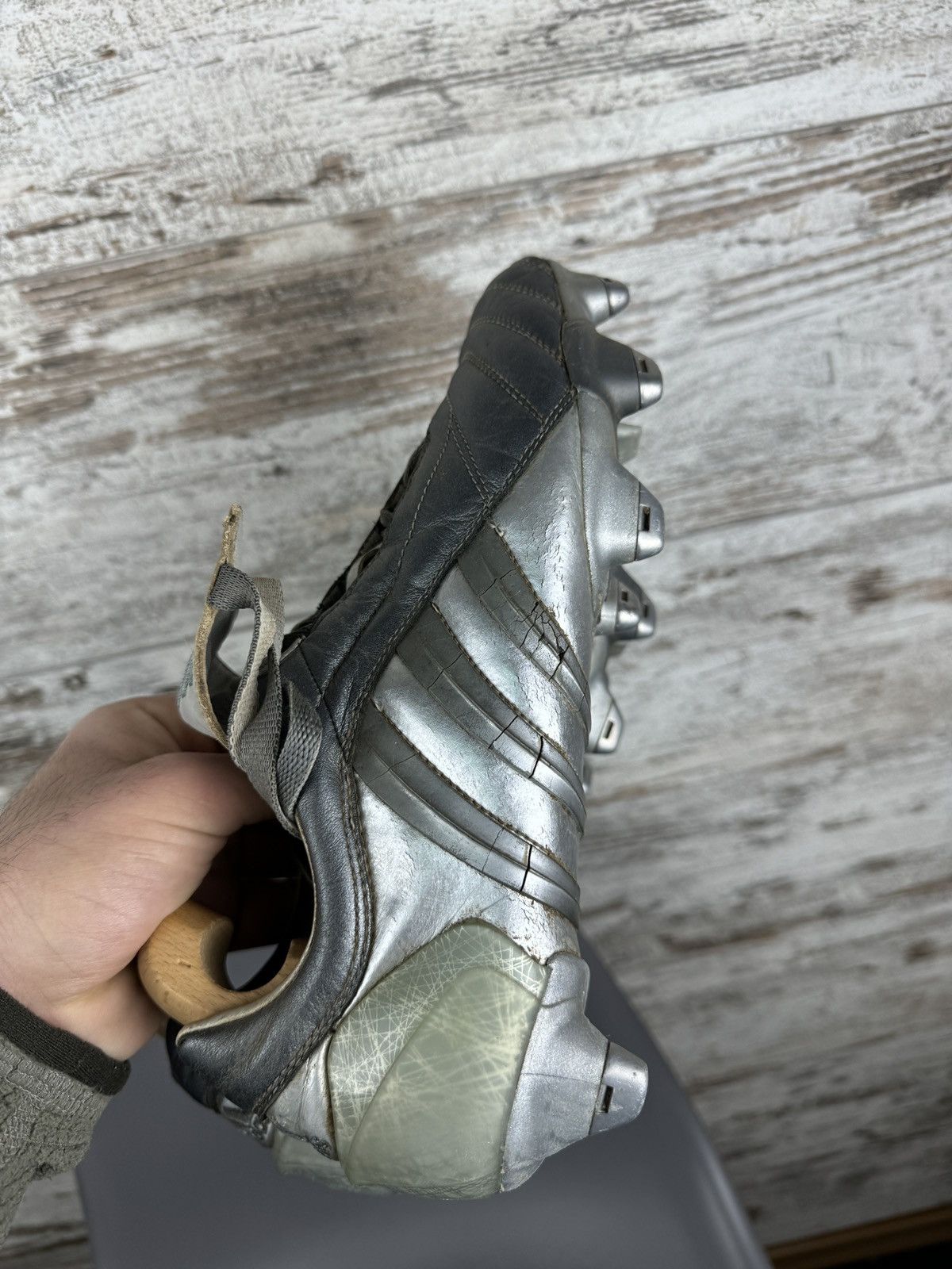 Adidas Mens Vintage Adidas Predator soccer boots sneakers rare Size US 9 / EU 42 - 18 Thumbnail