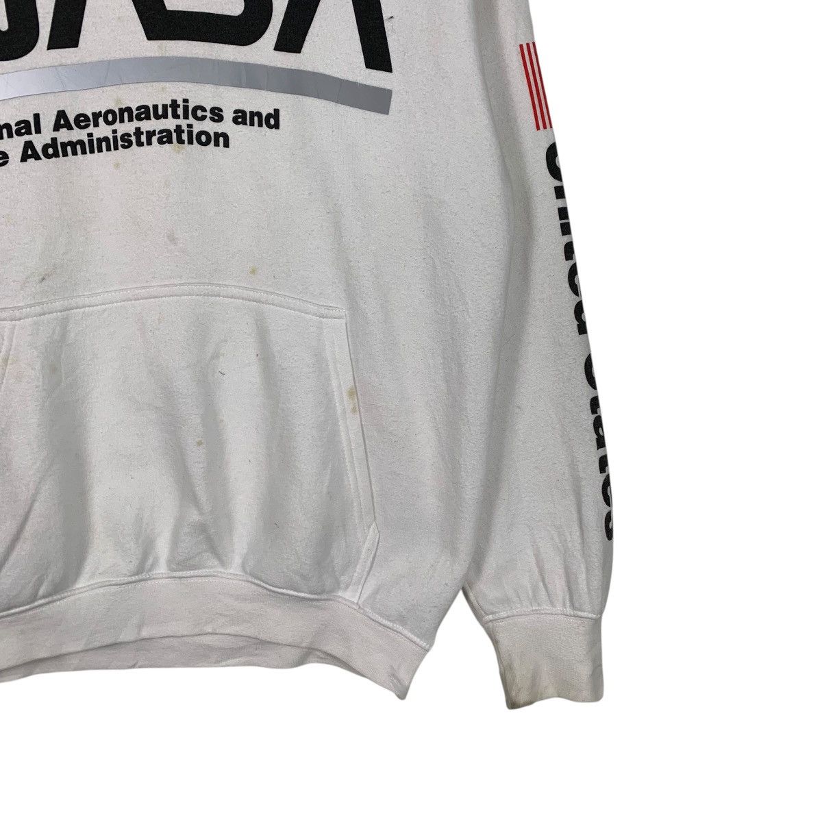 H&M Nasa Big Logo Pullover Hoodie Size US M / EU 48-50 / 2 - 4 Thumbnail