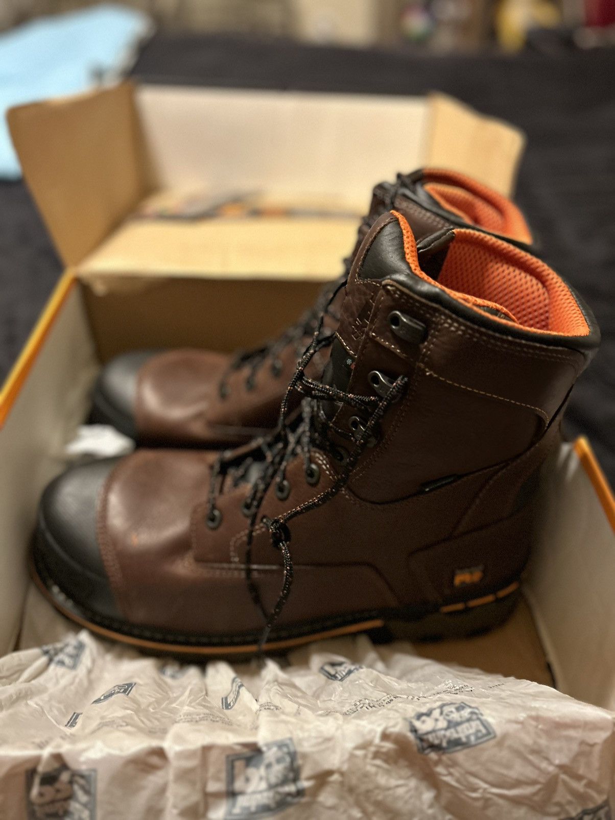 Timberland Timberland Steel Toe Work Boots Size US 15 / EU 48 - 1 Thumbnail