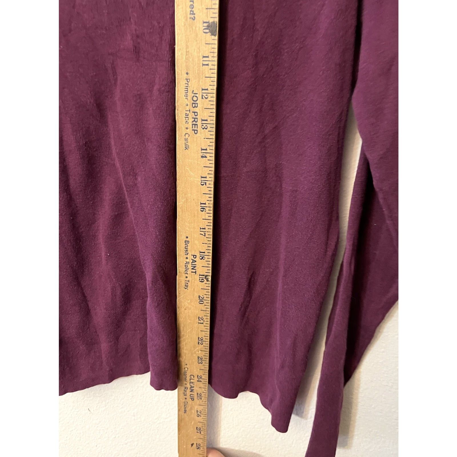 Gap VINTAGE Gap Cardigan Womens XS Maroon Solid Long Sleeve Pockets Size XS / US 0-2 / IT 36-38 - 4 Thumbnail