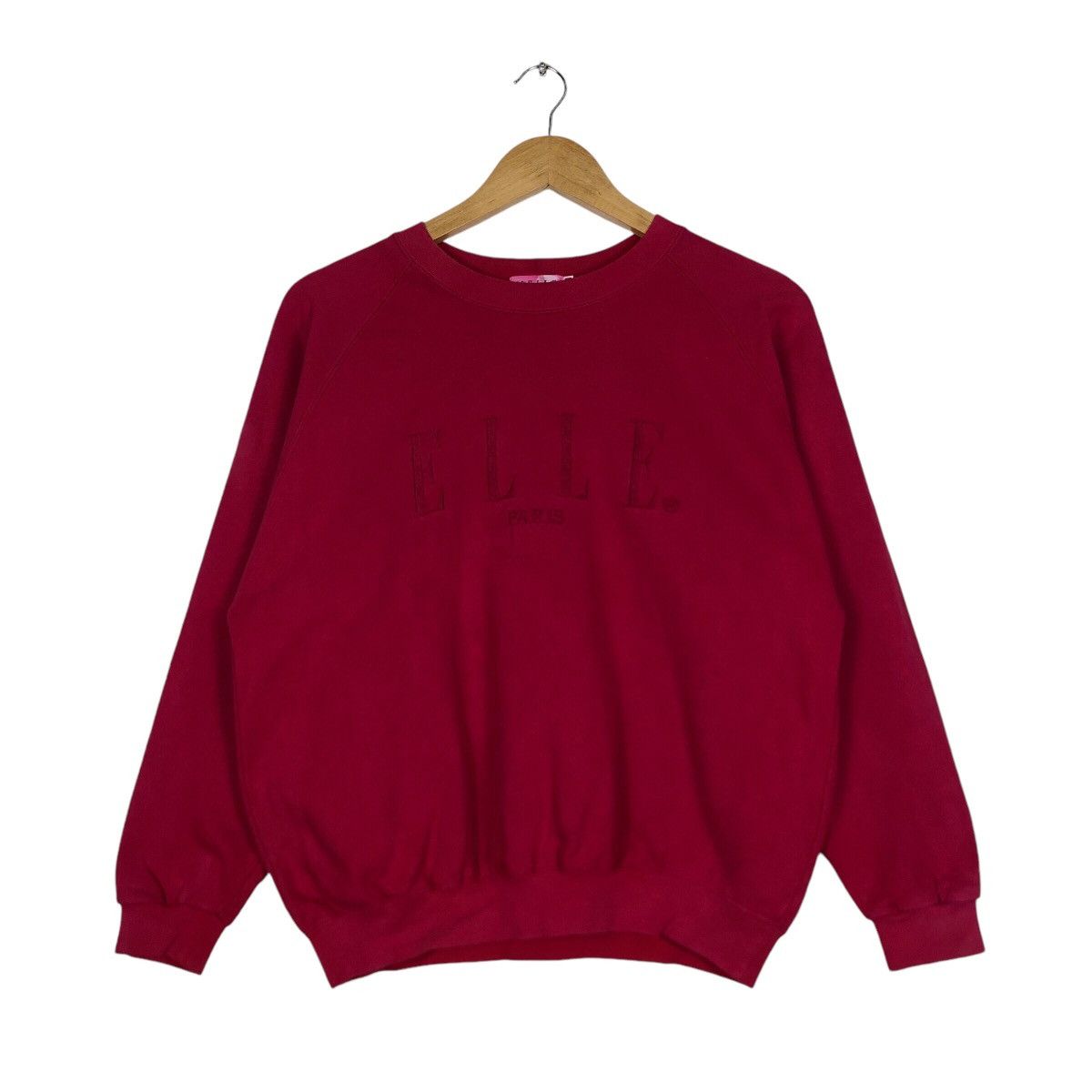 Japanese Brand Vintage Elle Sweatshirt Big Logo Spell Out Small Size US S / EU 44-46 / 1 - 1 Thumbnail