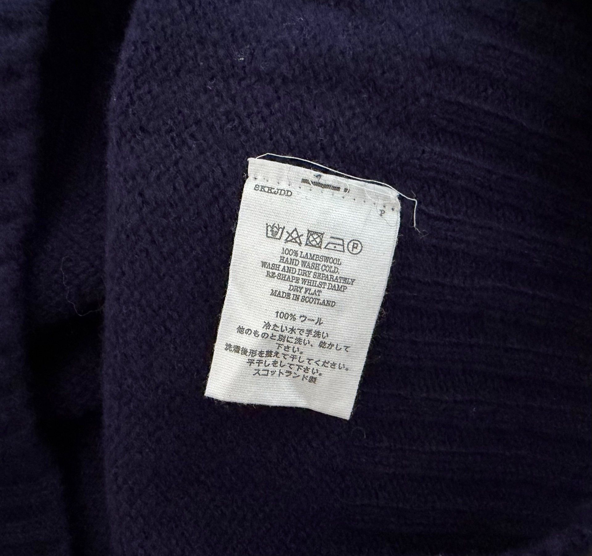 YMC YMC Lambswool Crew Knit Sweater Size US L / EU 52-54 / 3 - 4 Thumbnail