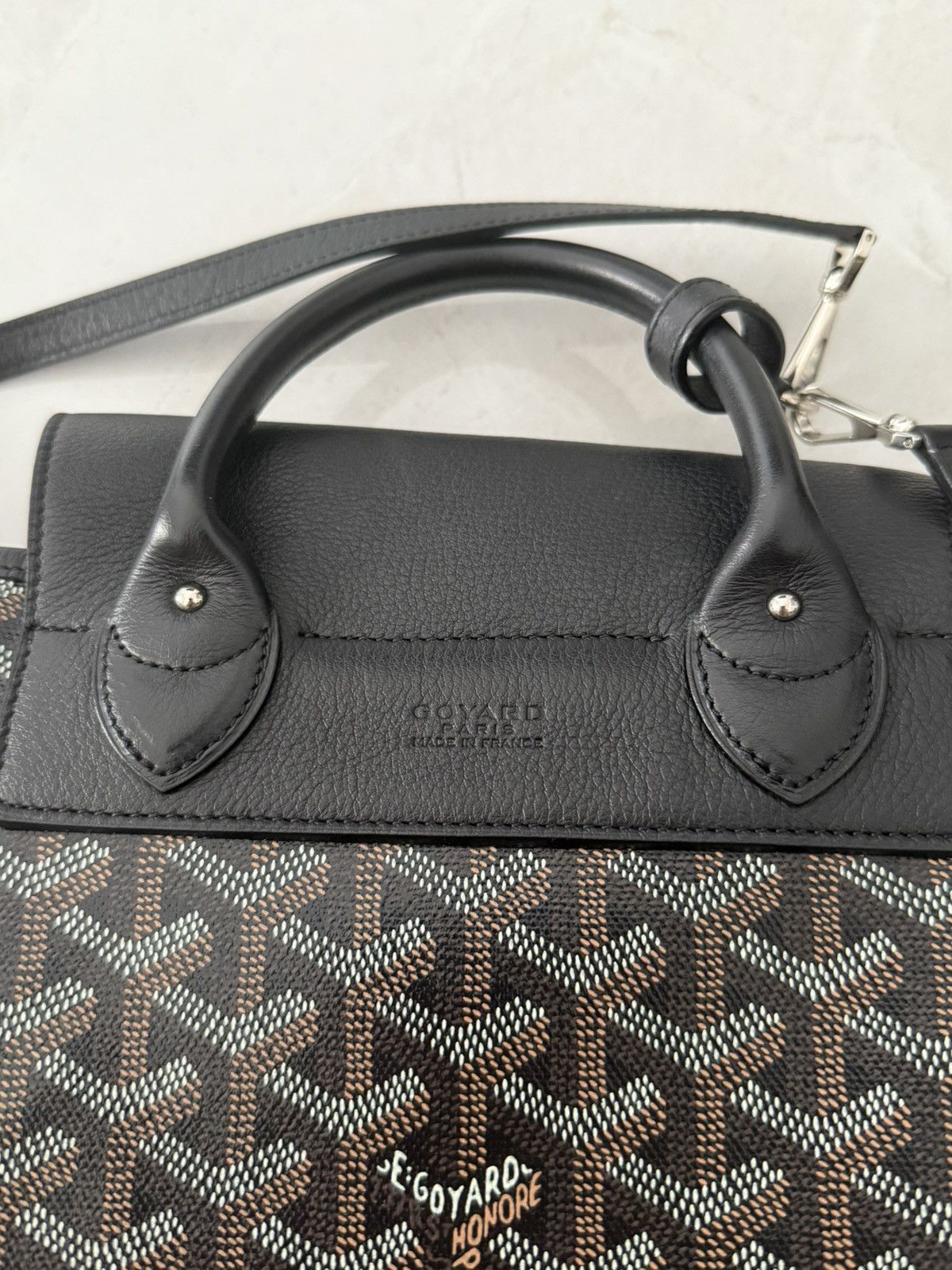 Goyard Goyard Black Alpin Mini Backpack *Brand new* Size ONE SIZE - 4 Thumbnail