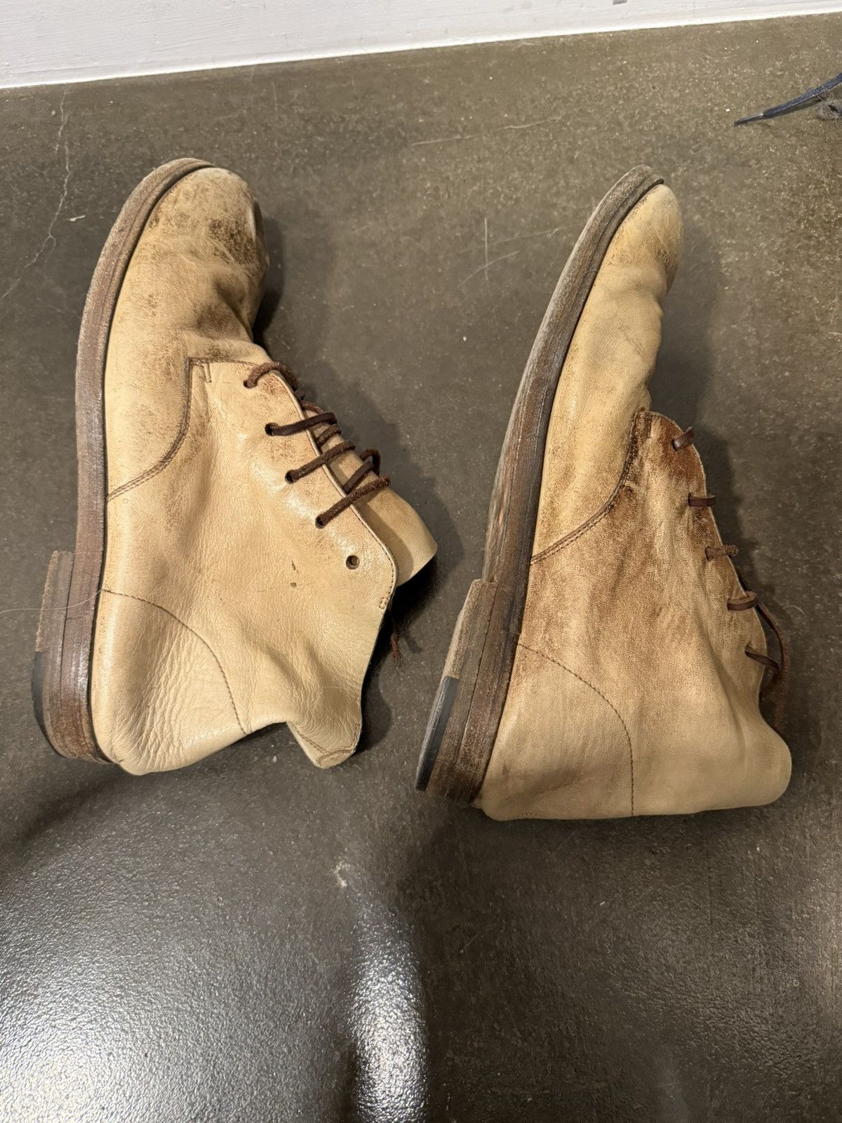 Marsell Tan stained Marsell Zucca Boots Size US 8 / EU 41 - 5 Thumbnail