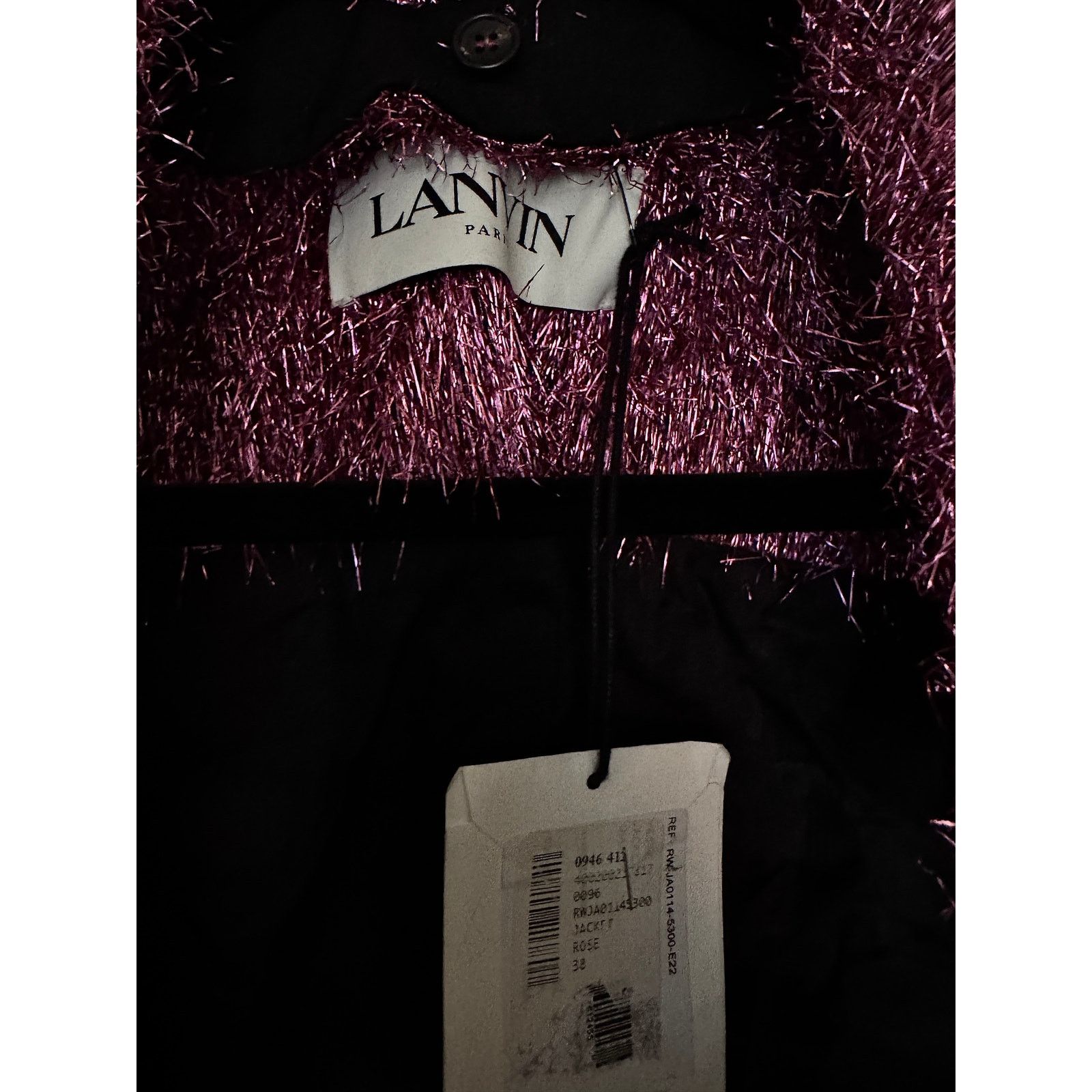 Lanvin Lanvin NWT Fringe Metallic Jacket Size M / US 6-8 / IT 42-44 - 3 Thumbnail