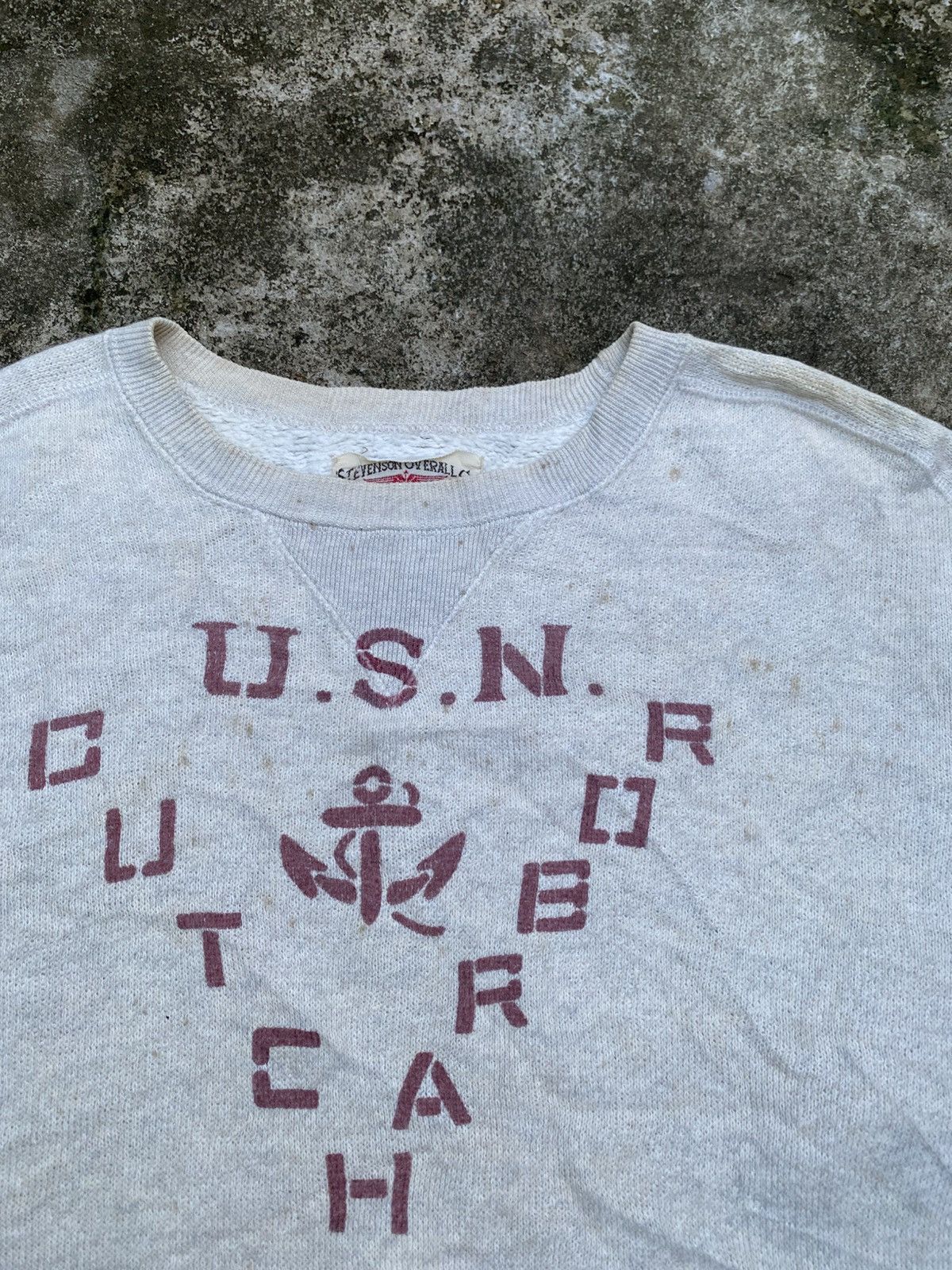 Stevenson Overall Co. VINTAGE STEVENSON OVERALL CO USN ALASKA SWEATSHIRT Size US M / EU 48-50 / 2 - 6 Thumbnail